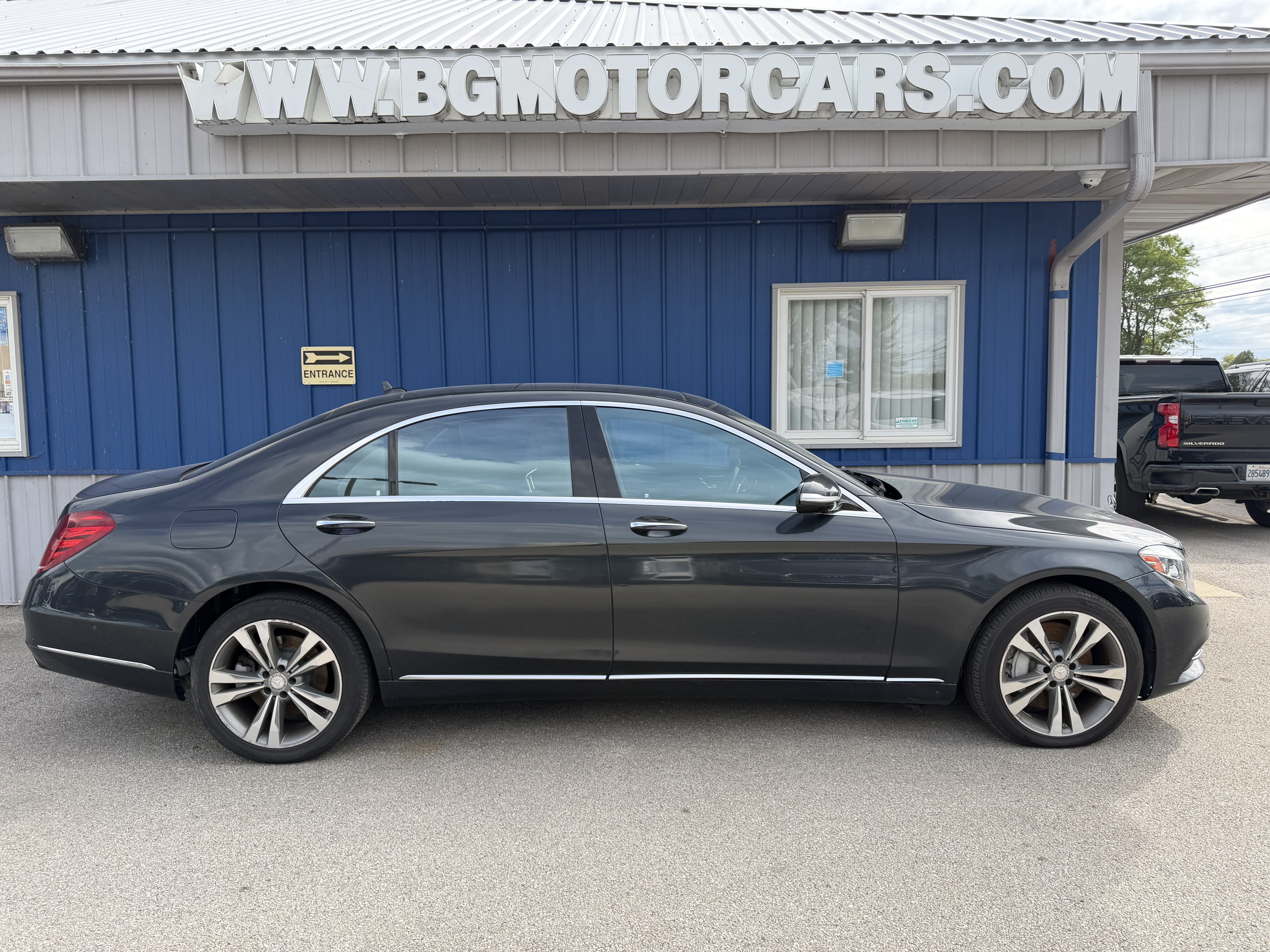 Black 2015 Mercedes-Benz S-Class Sedan All-Wheel Drive Automatic