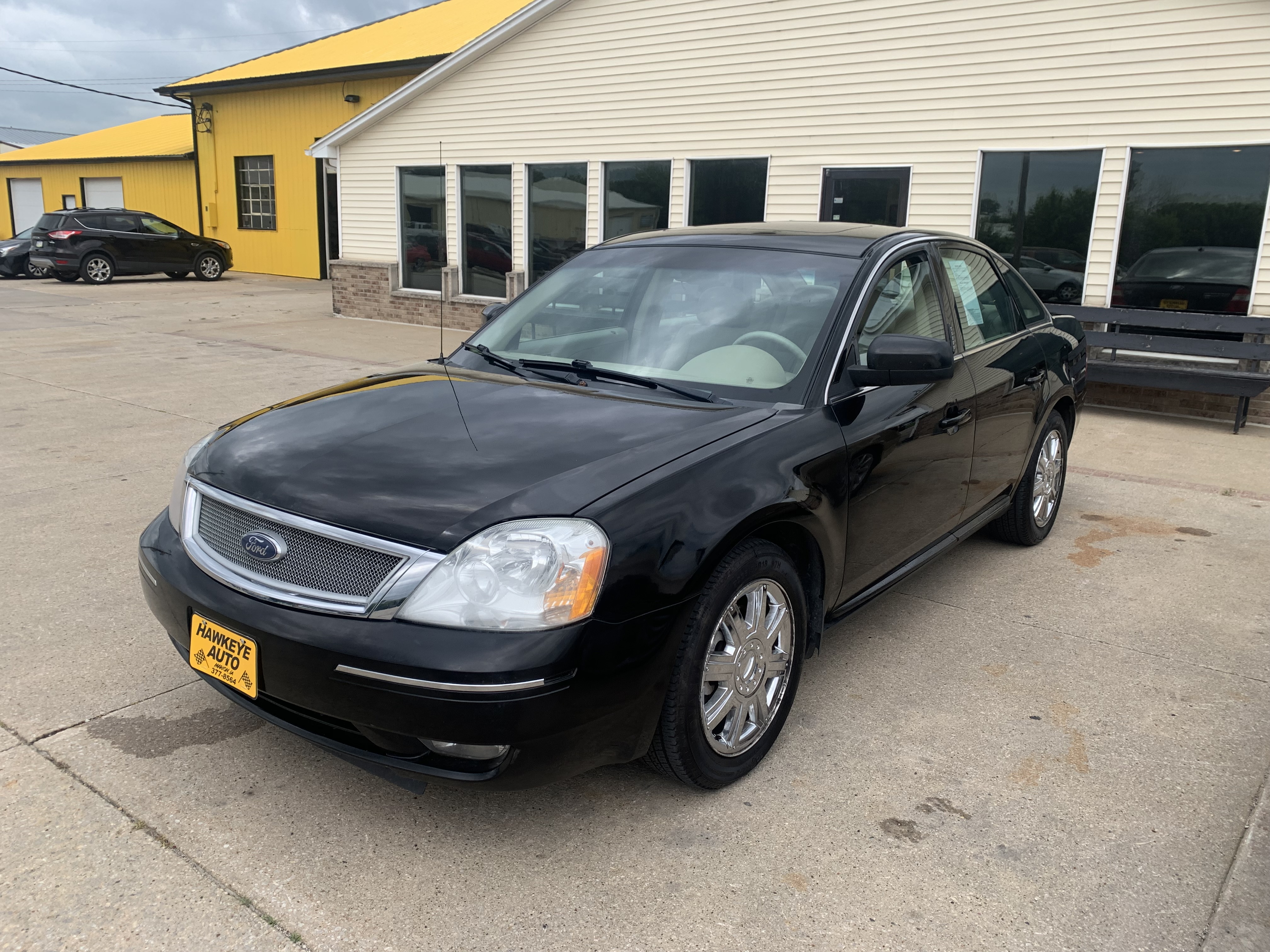 Black 2007 Ford Five Hundred SEL AWD Sedan All-Wheel Drive Automatic
