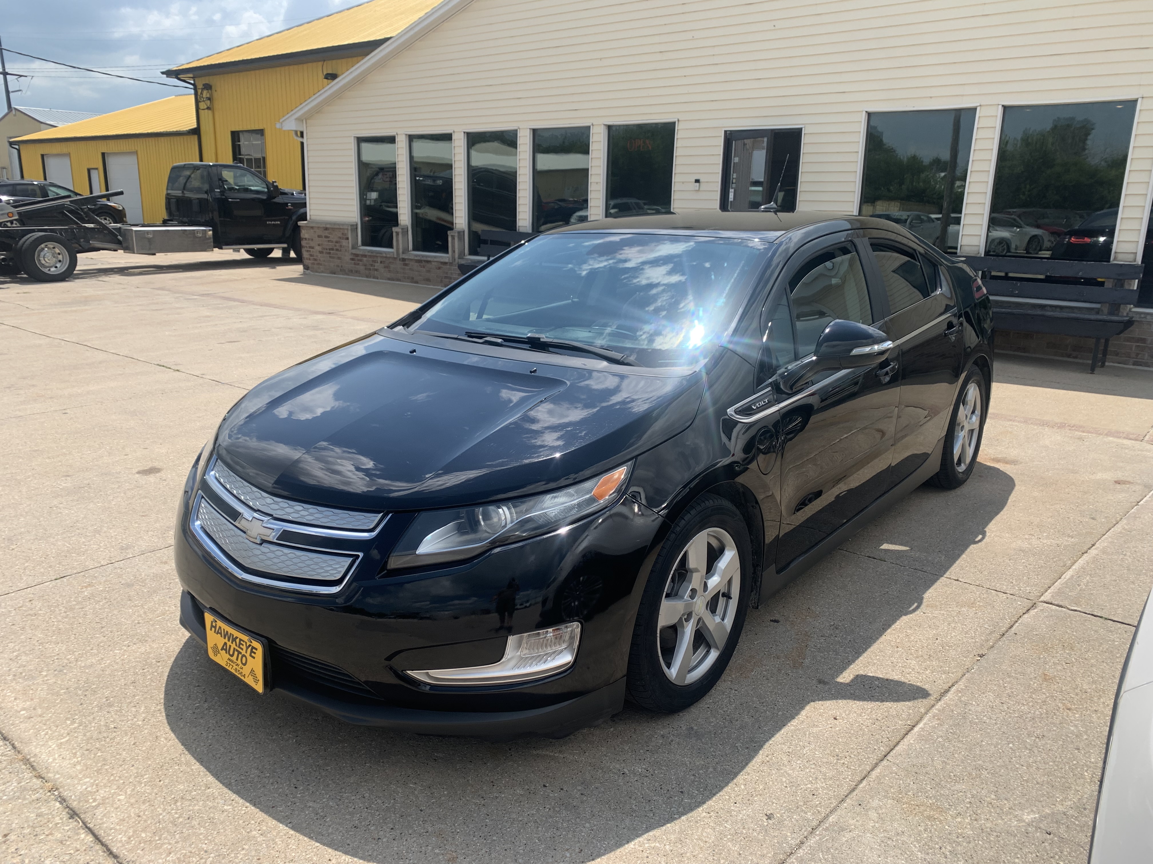 Black 2013 Chevrolet Volt Hatchback Front-Wheel Drive Automatic