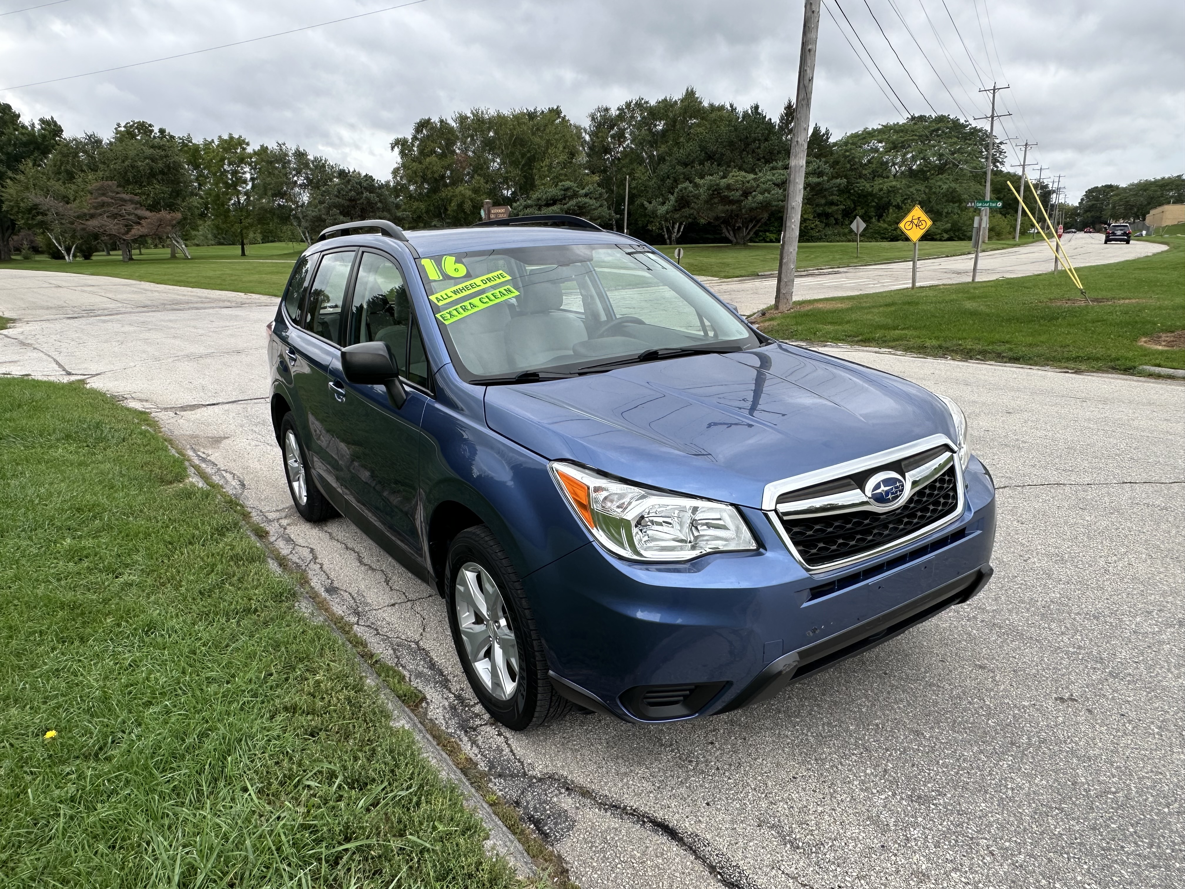 Blue 2016 Subaru Forester SUV / Crossover All-Wheel Drive Automatic