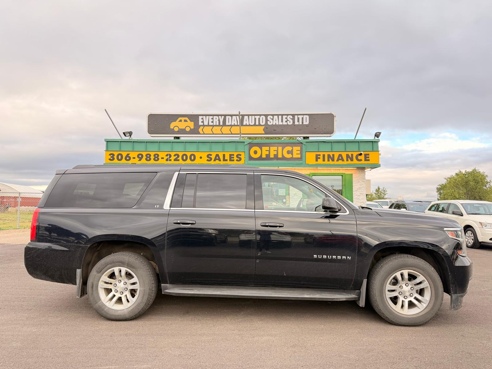 Black 2018 Chevrolet Suburban SUV / Crossover Four-Wheel Drive Automatic