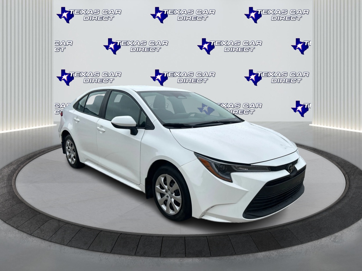 White 2026 Toyota Corolla Sedan Front-Wheel Drive Automatic