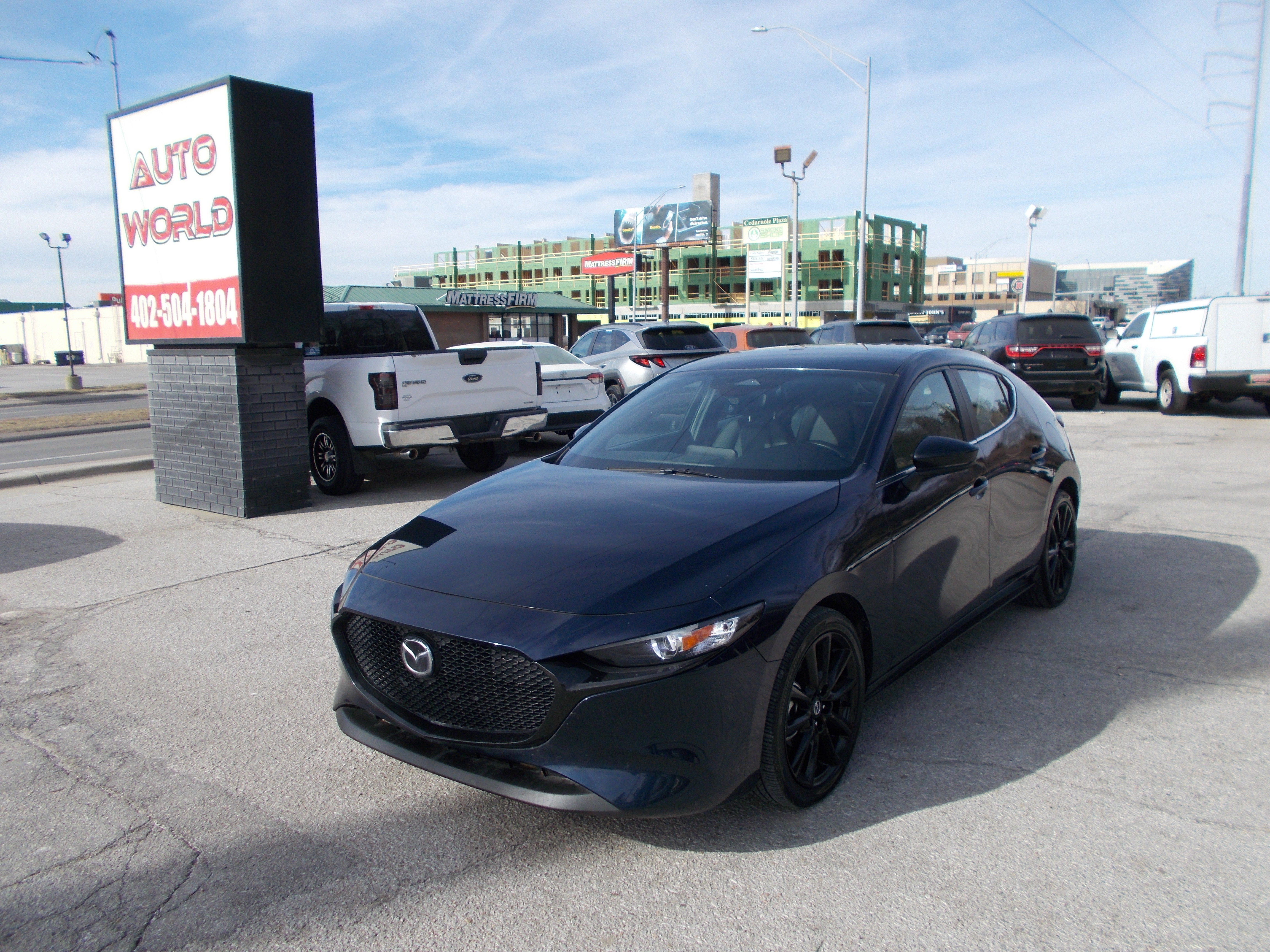 Blue 2025 Mazda MAZDA3 2.5 S Select Sport Hatchback FWD Hatchback Front-Wheel Drive Automatic