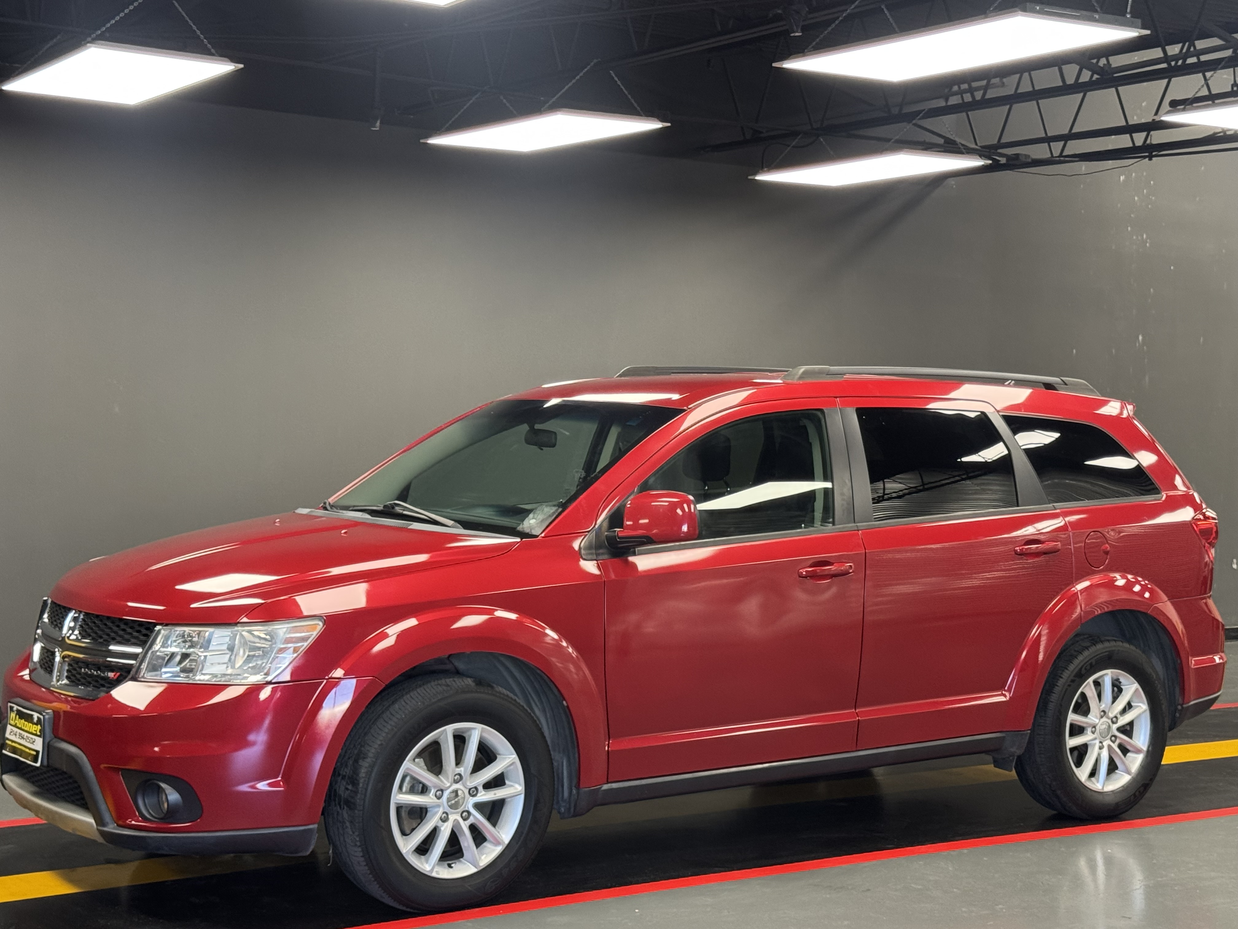 Red 2015 Dodge Journey SUV / Crossover Front-Wheel Drive Automatic