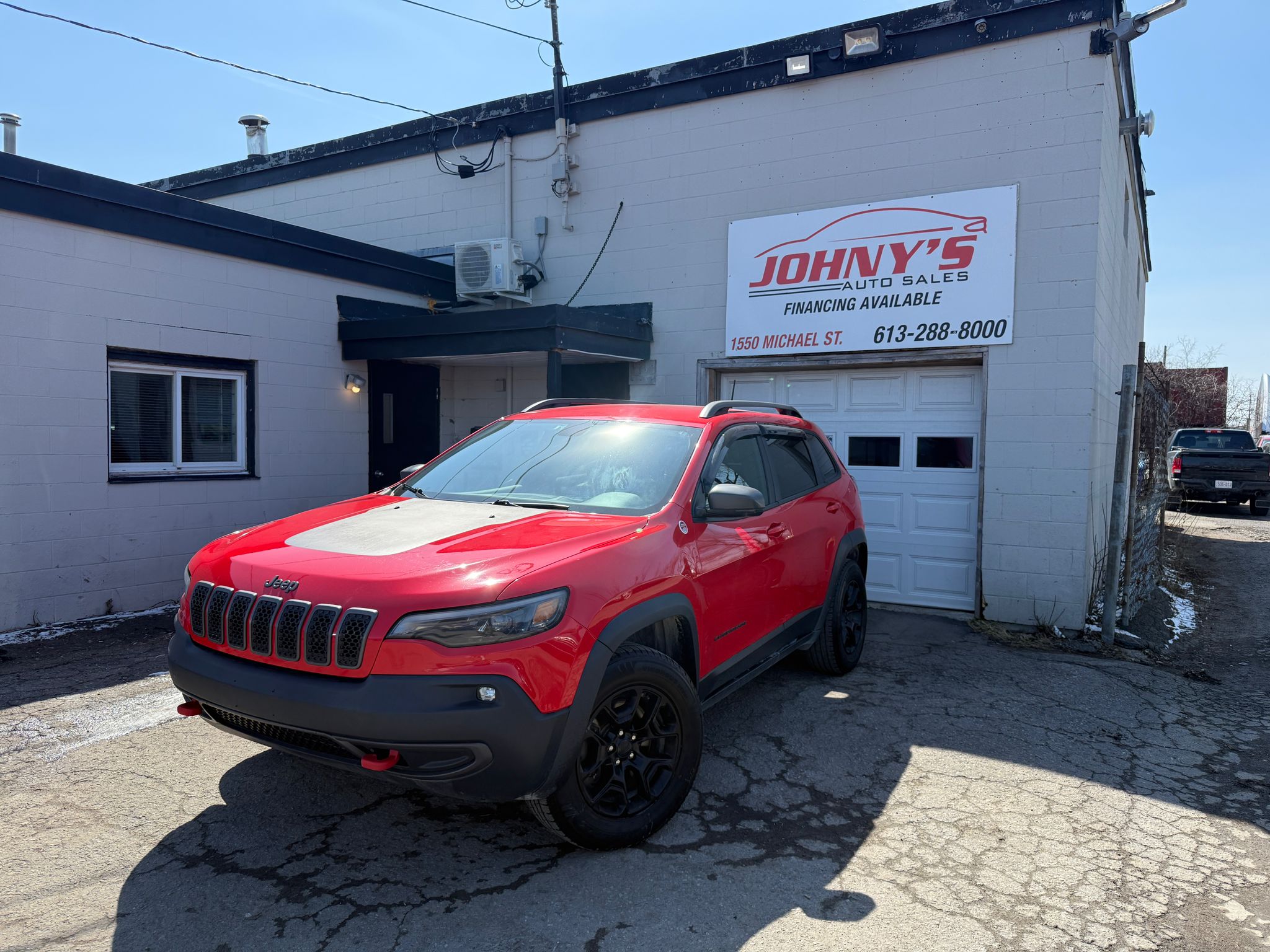 Red 2019 Jeep Cherokee Trailhawk 4WD SUV / Crossover Four-Wheel Drive Automatic
