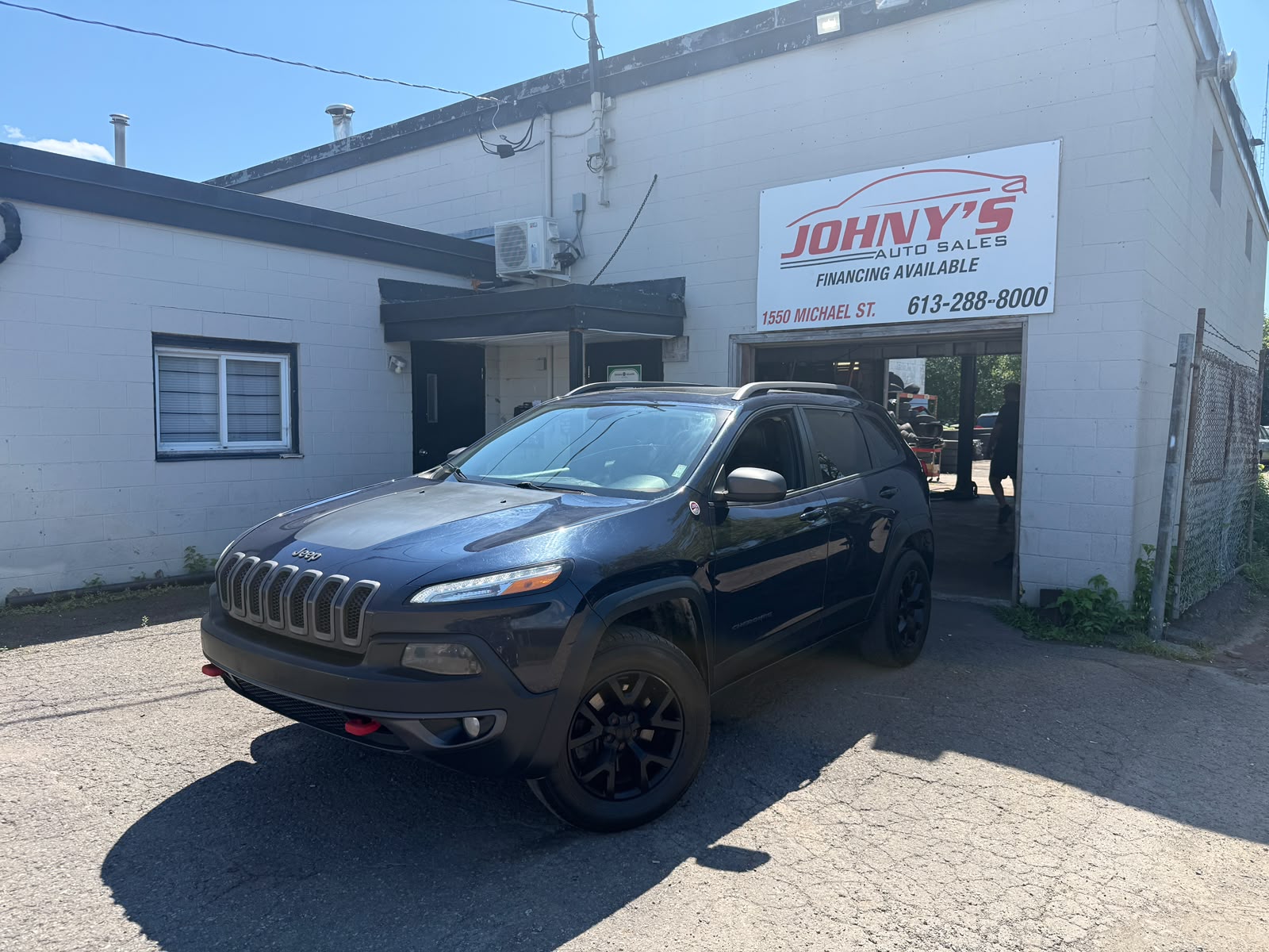 Blue 2016 Jeep Cherokee SUV / Crossover Four-Wheel Drive Automatic