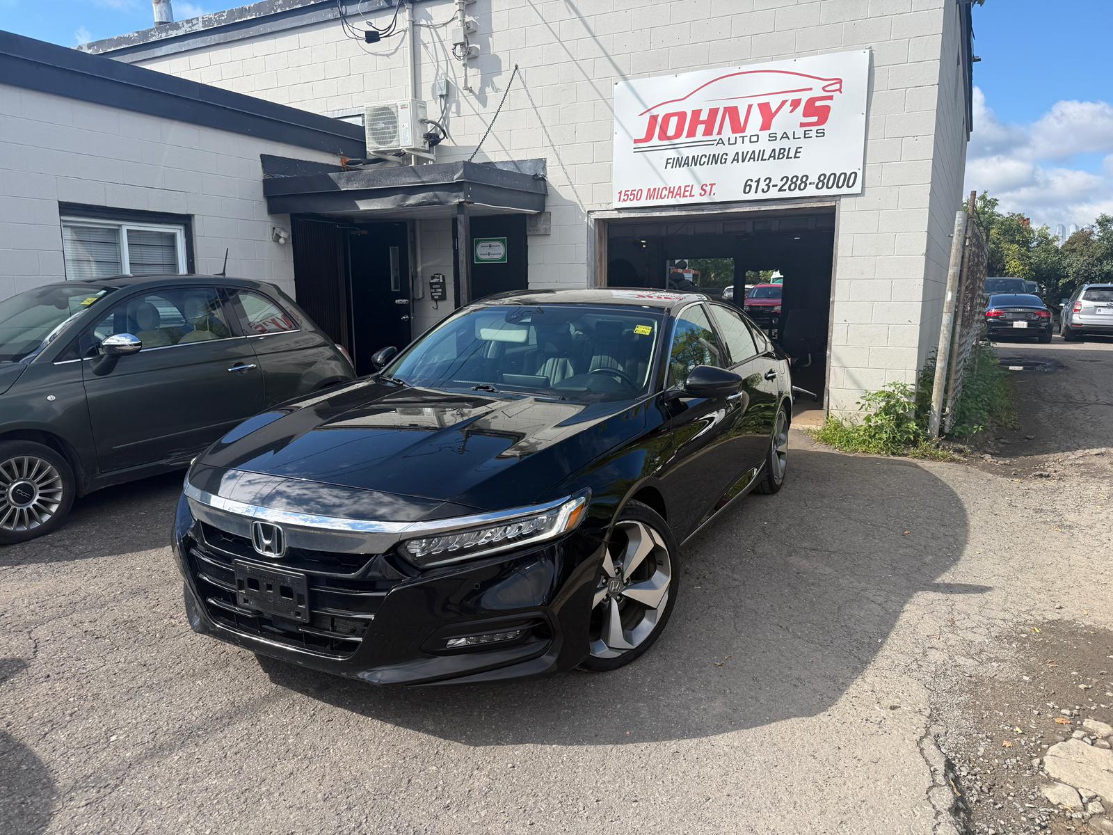 Black 2019 Honda Accord Sedan