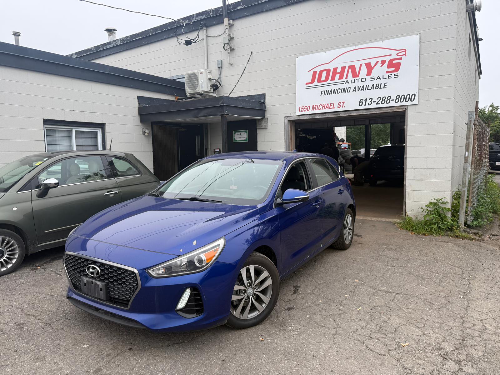 Blue 2019 Hyundai Elantra GT Hatchback  Automatic