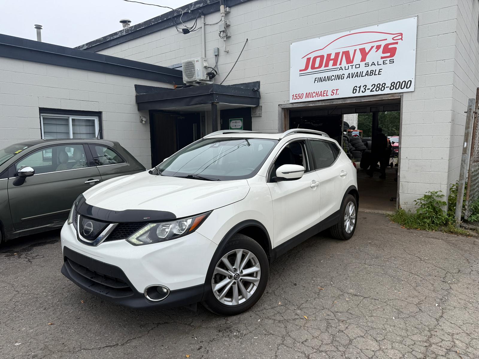 White 2019 Nissan Rogue Sport SUV / Crossover All-Wheel Drive Automatic
