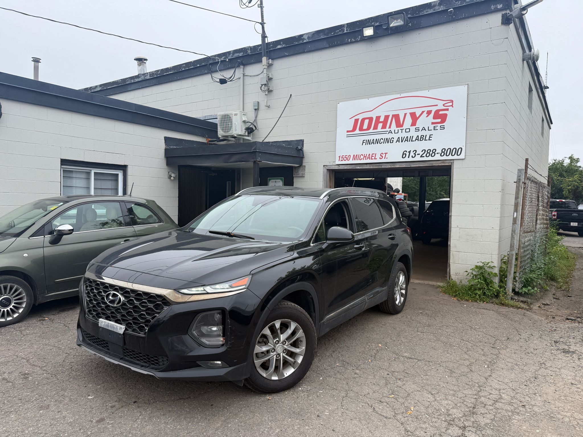 Black 2019 Hyundai Santa Fe SUV / Crossover Automatic
