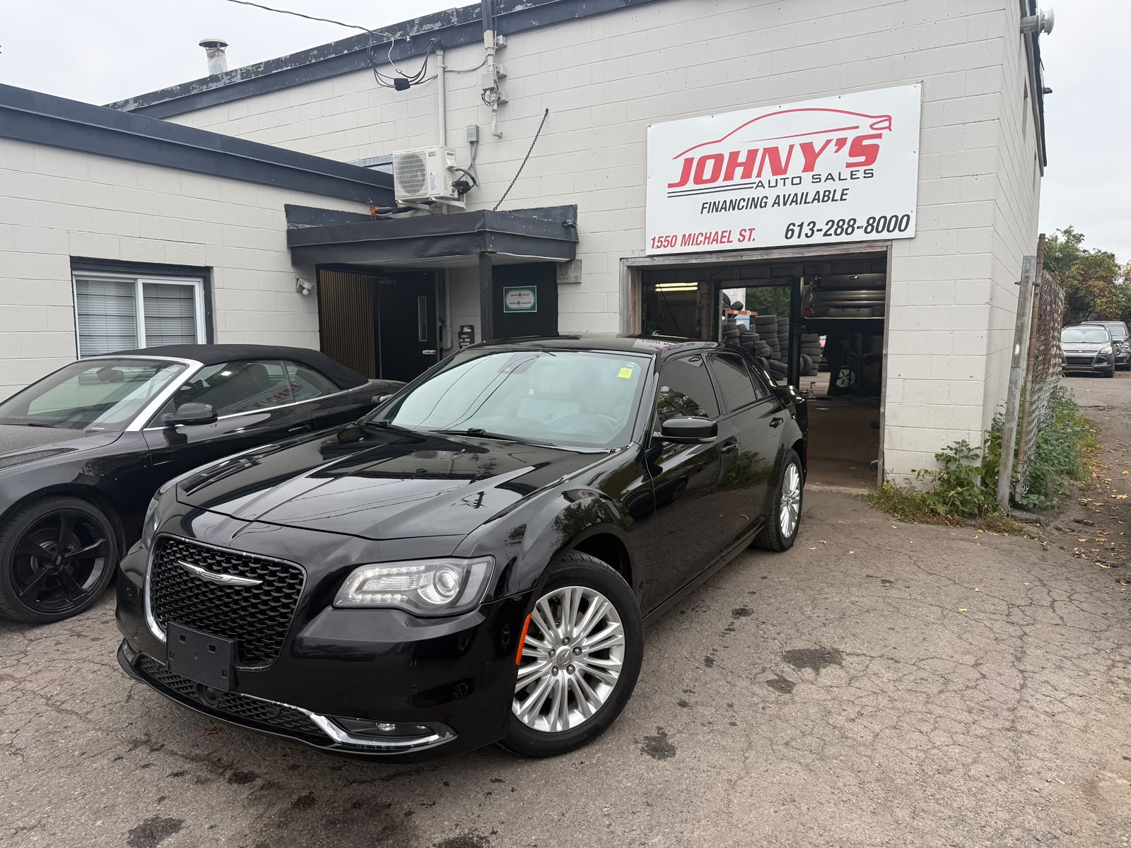 Black 2020 Chrysler 300 Sedan All-Wheel Drive Automatic