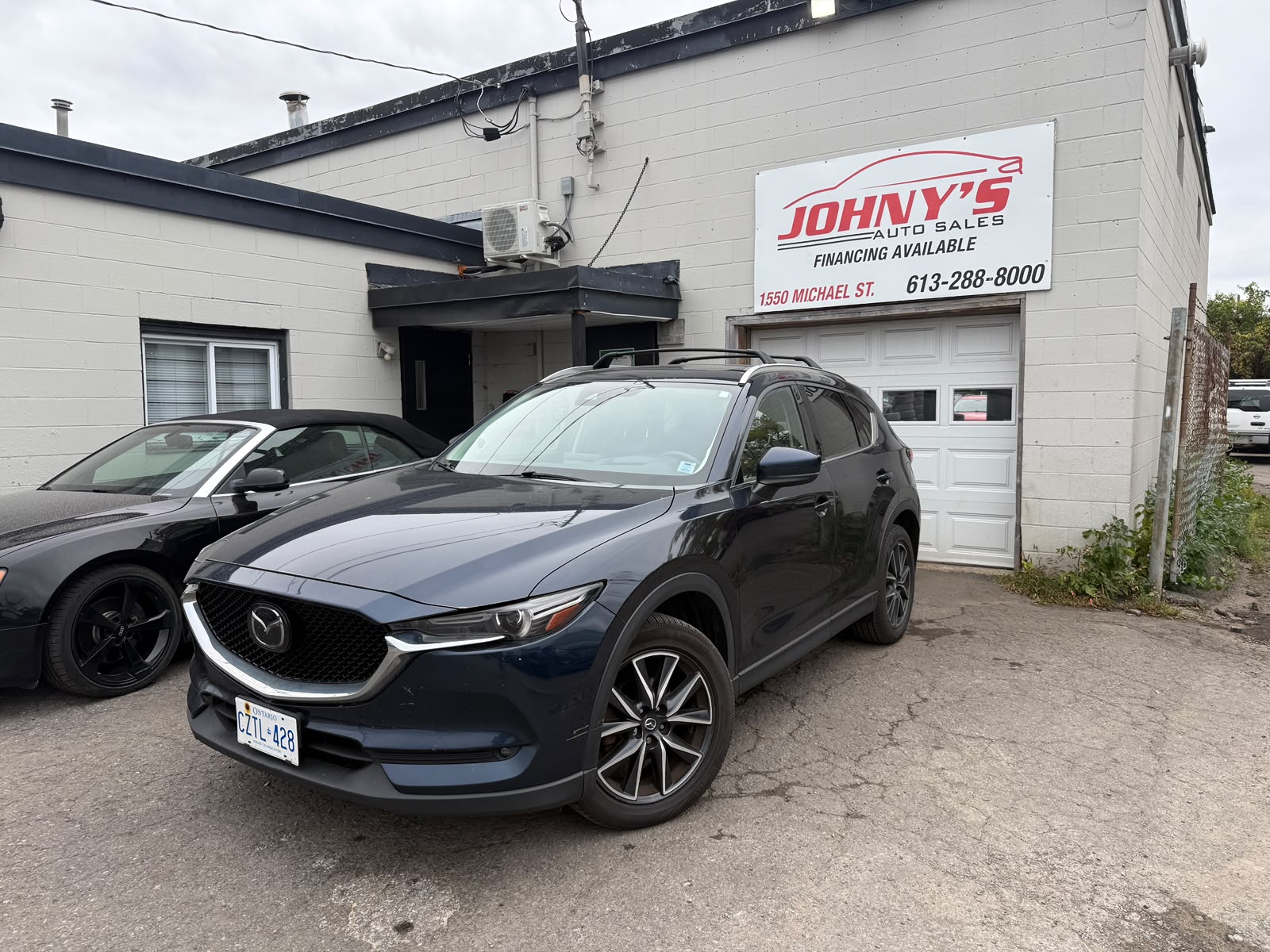 Blue 2017 Mazda CX-5 SUV / Crossover All-Wheel Drive Automatic