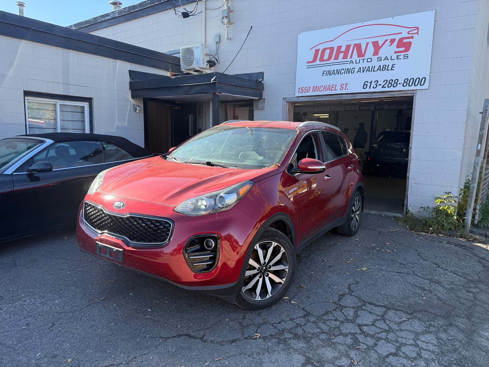 Red 2019 Kia Sportage SUV / Crossover All-Wheel Drive Automatic