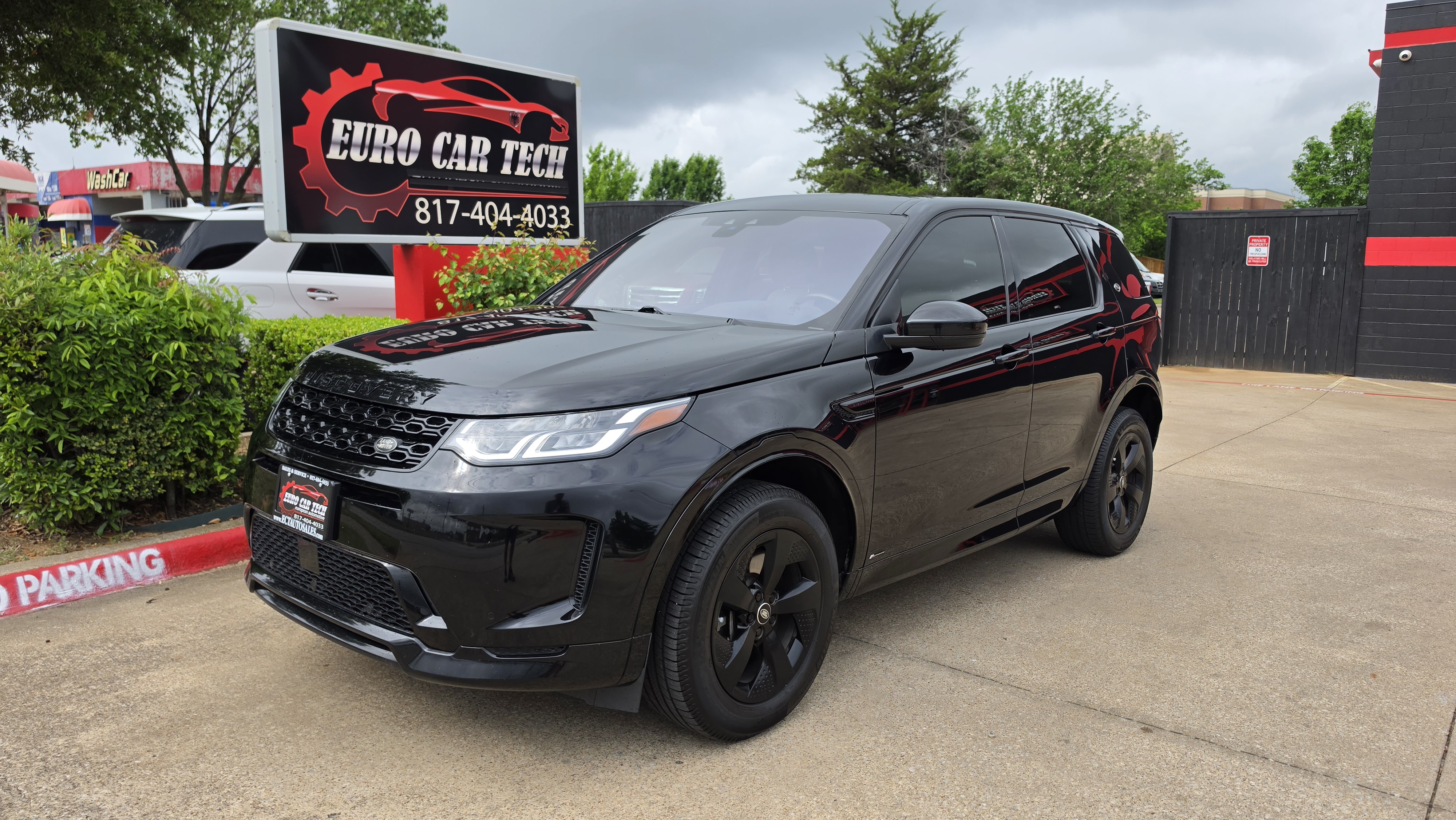Black 2020 Land Rover Discovery Sport P-250 S R-Dynamic AWD SUV / Crossover All-Wheel Drive Automatic