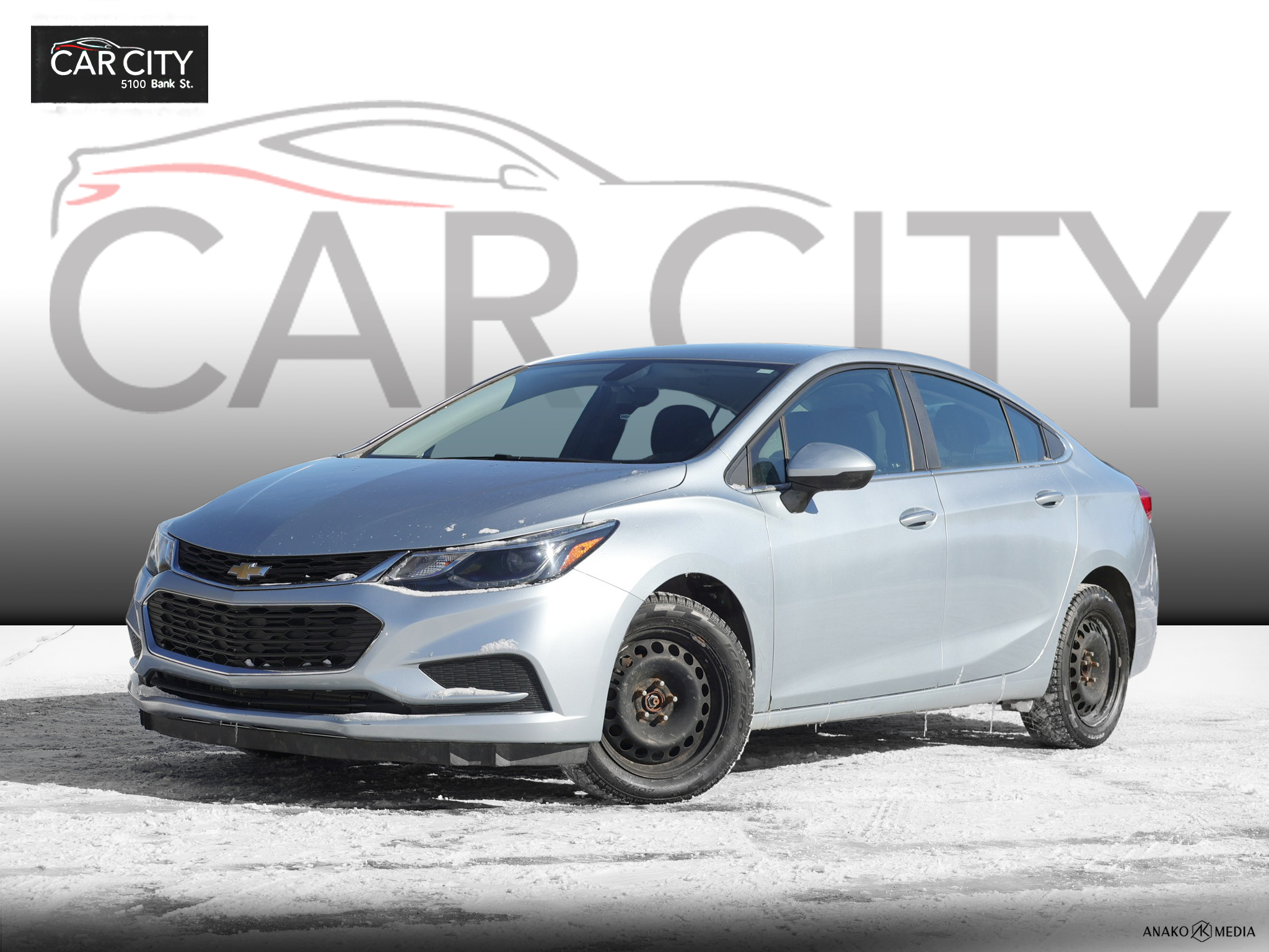 Blue 2017 Chevrolet Cruze Sedan Front-Wheel Drive