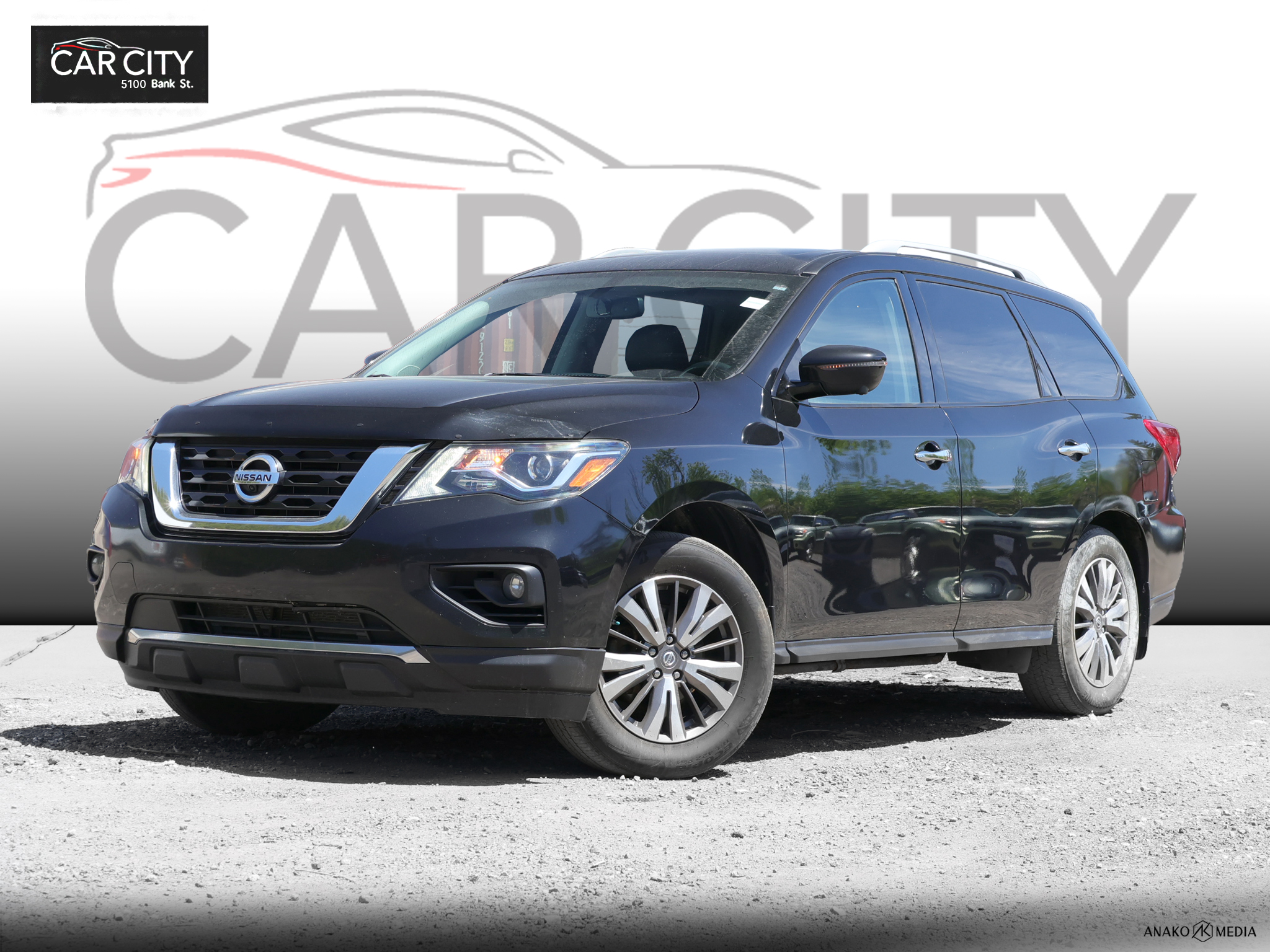 Black 2019 Nissan Pathfinder SUV / Crossover Four-Wheel Drive Automatic