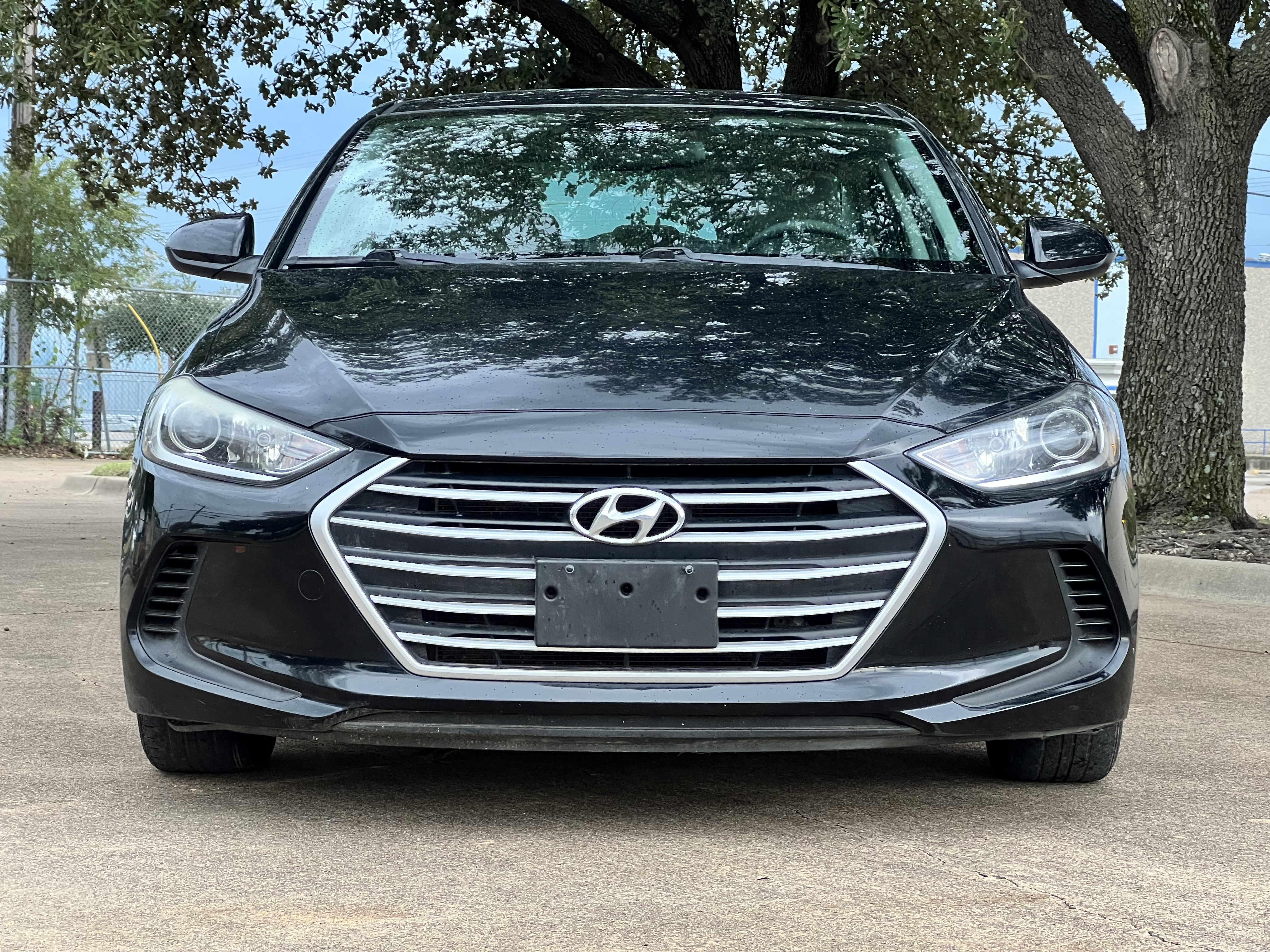 Black 2018 Hyundai Elantra SE FWD Sedan Front-Wheel Drive Automatic