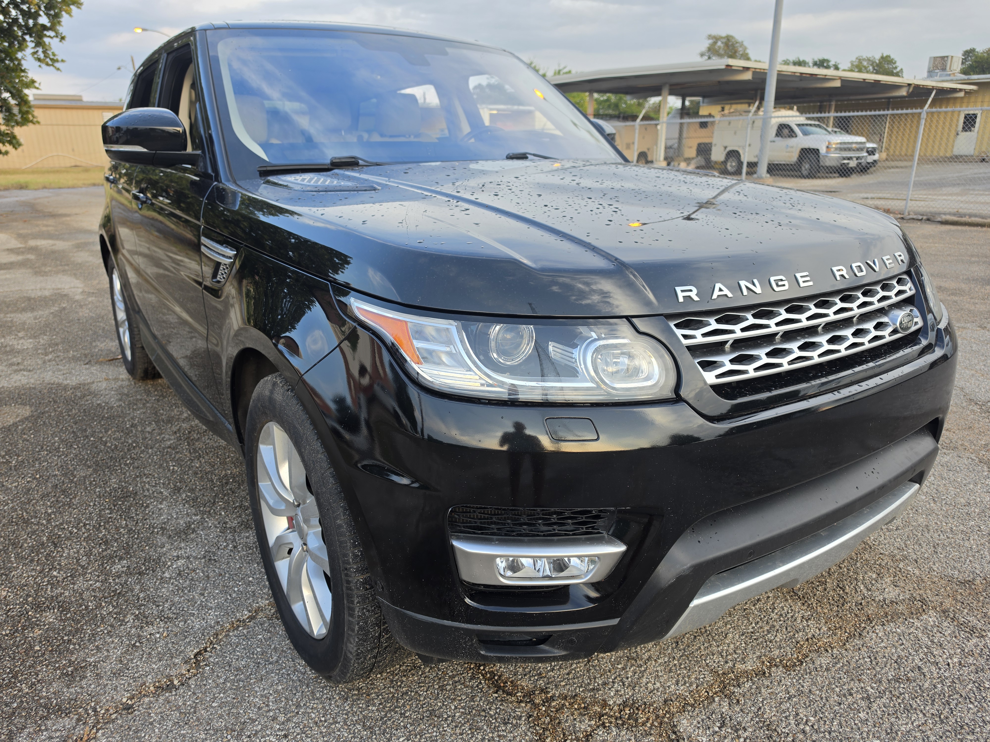 Black 2016 Land Rover Range Rover Sport SUV / Crossover All-Wheel Drive Automatic