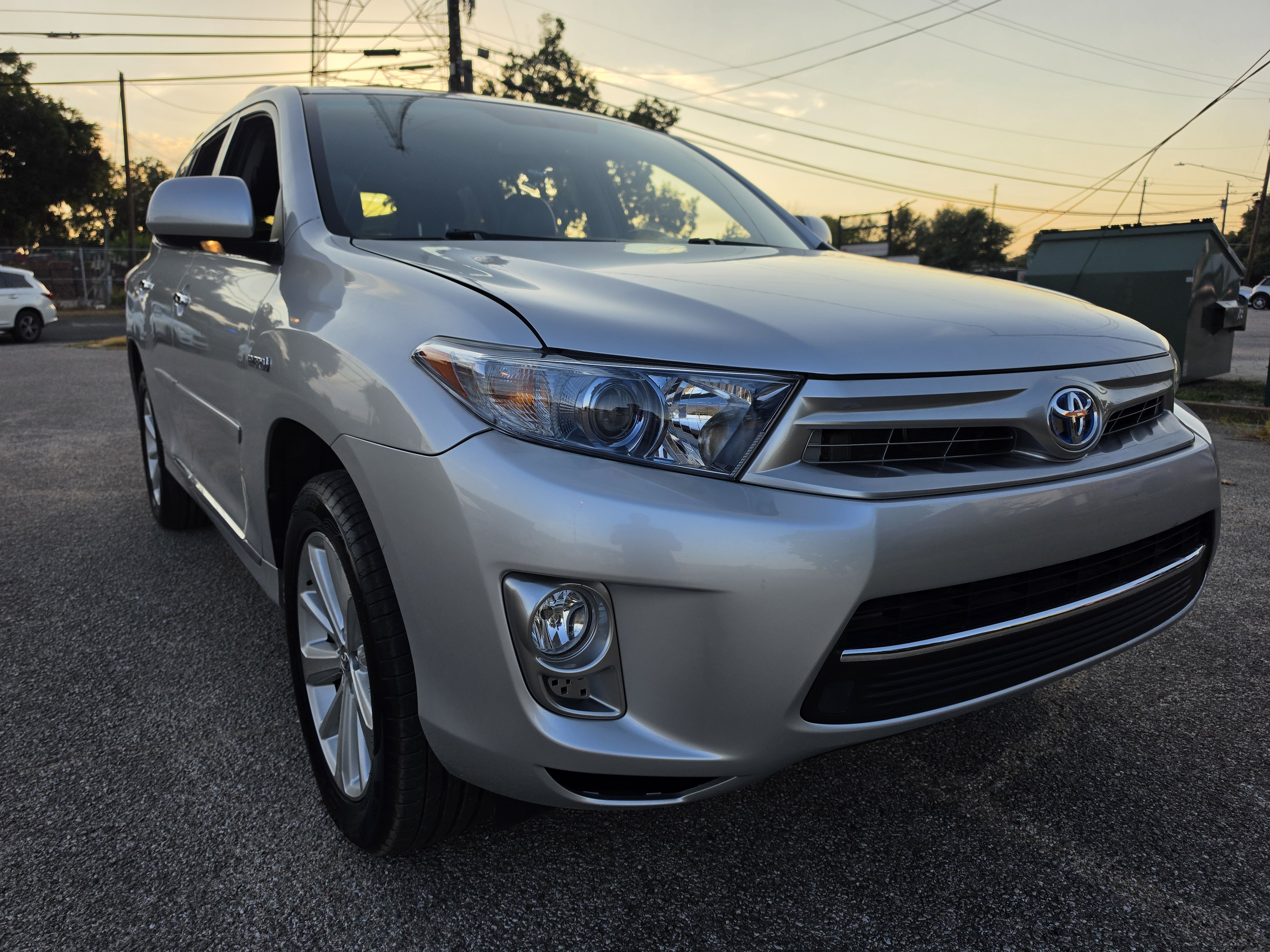 Silver 2012 Toyota Highlander Hybrid SUV / Crossover All-Wheel Drive 