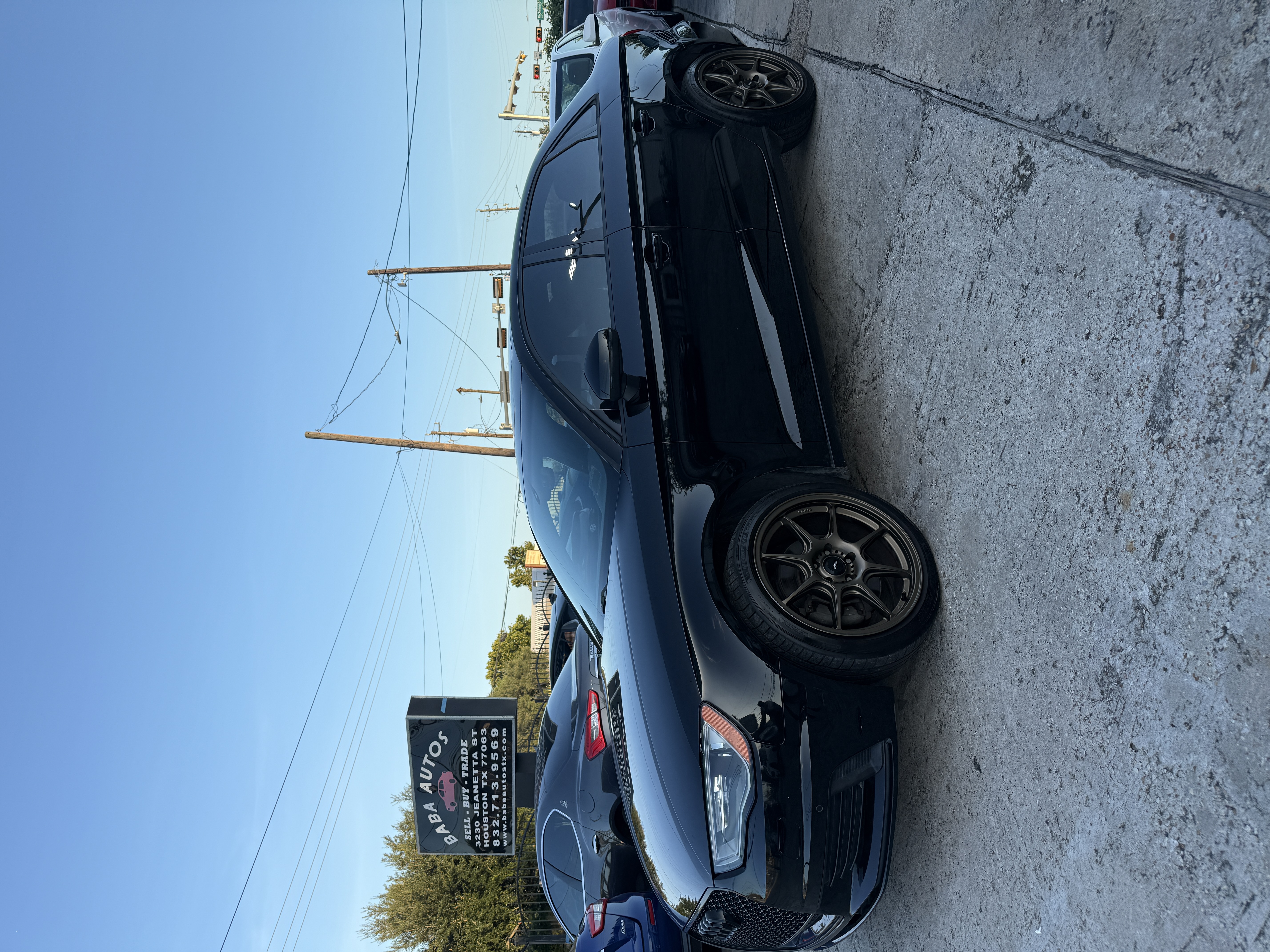 Black 2016 Audi A3 Sedan Front-Wheel Drive Automatic