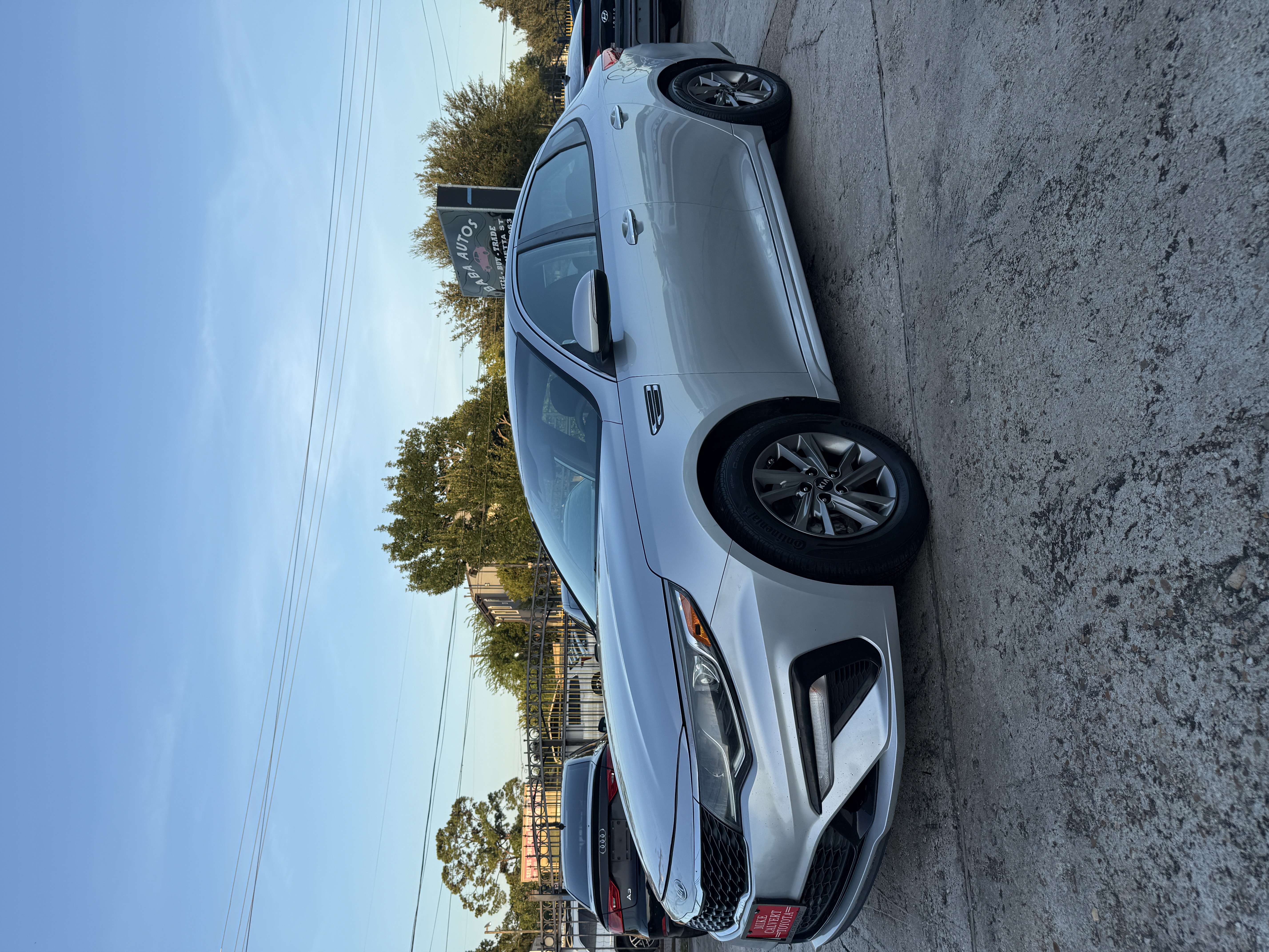 Silver 2019 Kia Optima Sedan Front-Wheel Drive Automatic