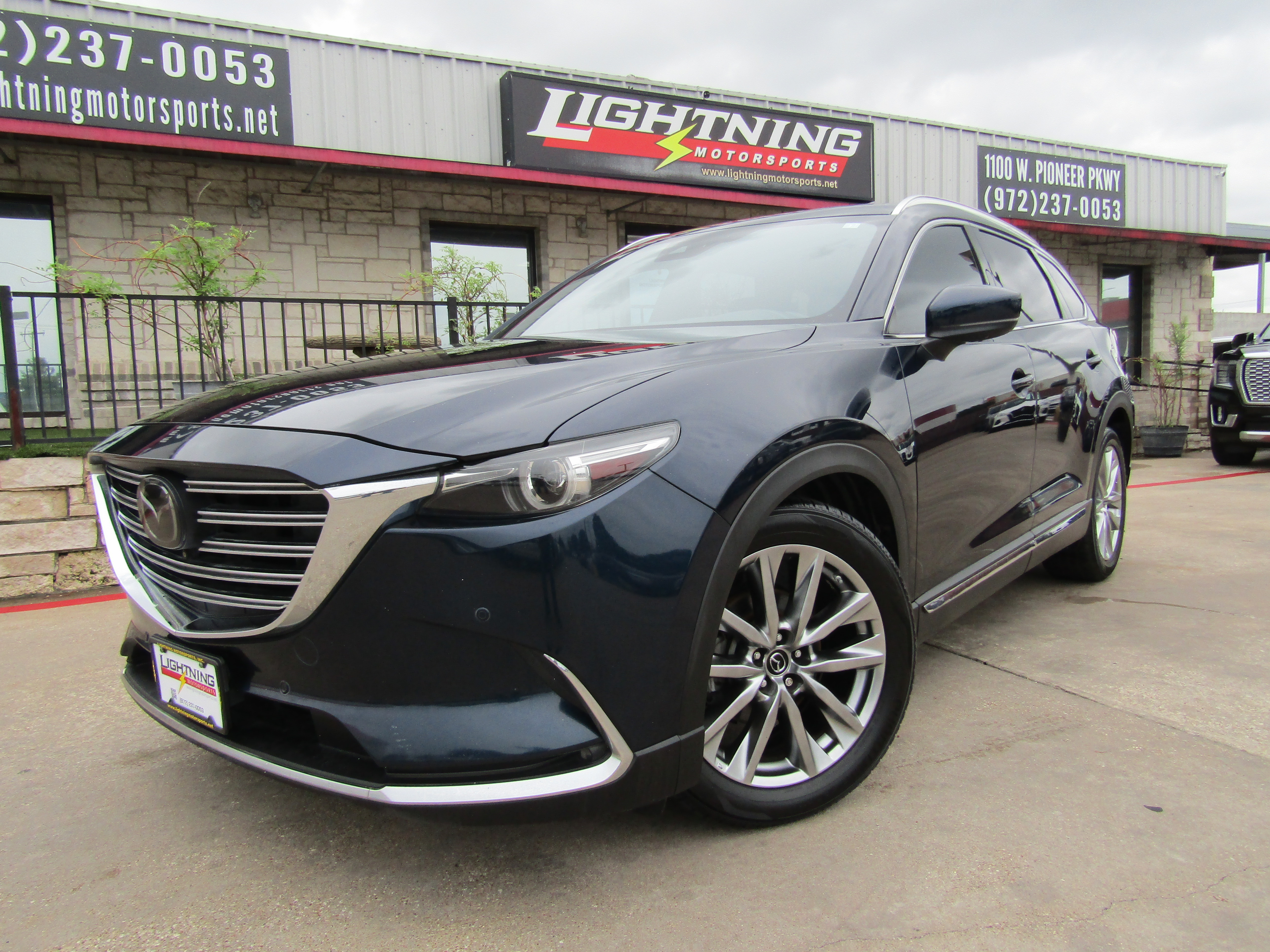 Blue 2019 Mazda CX-9 Grand Touring FWD SUV / Crossover Front-Wheel Drive Automatic