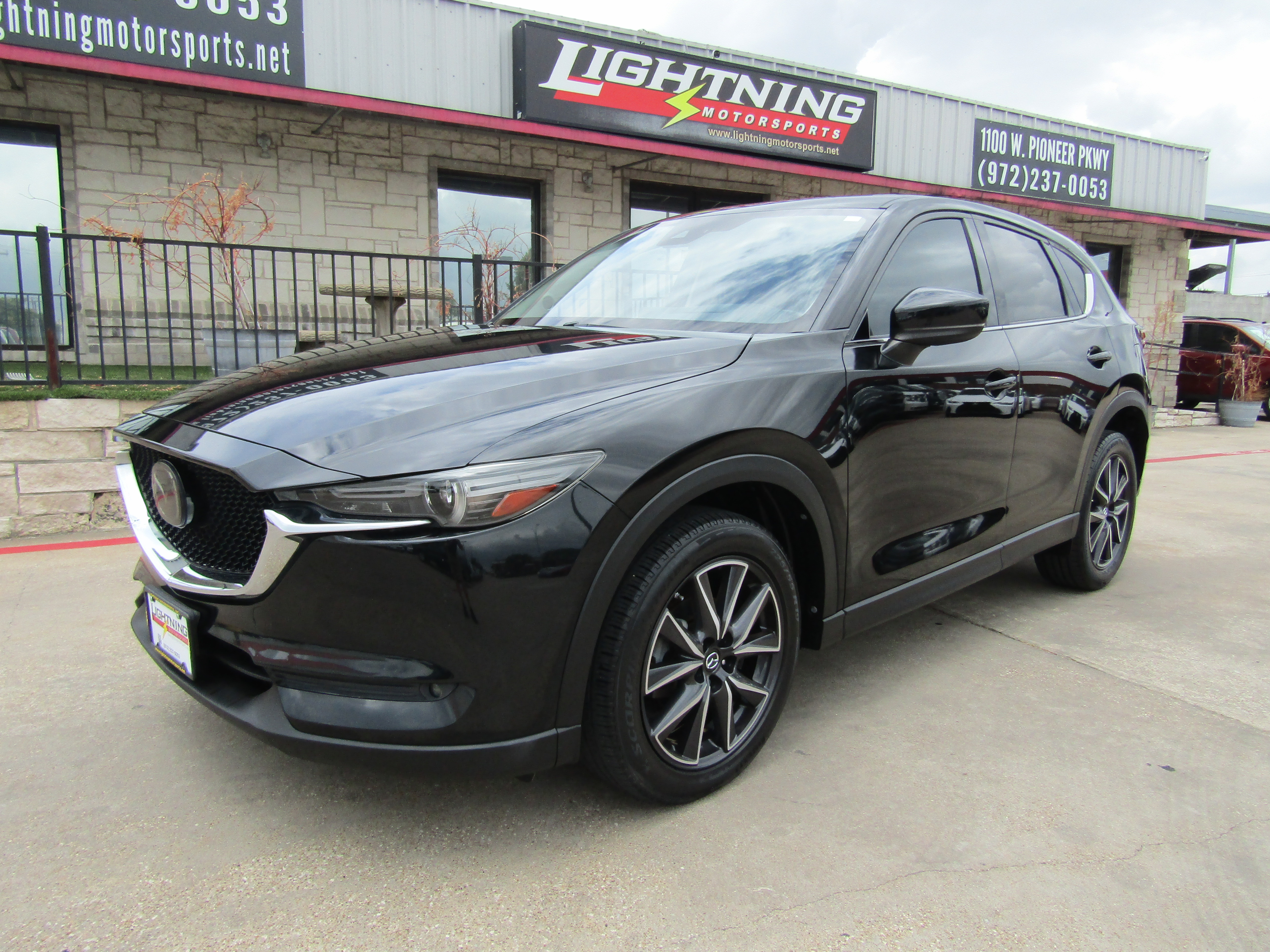 Black 2018 Mazda CX-5 SUV / Crossover Front-Wheel Drive Automatic