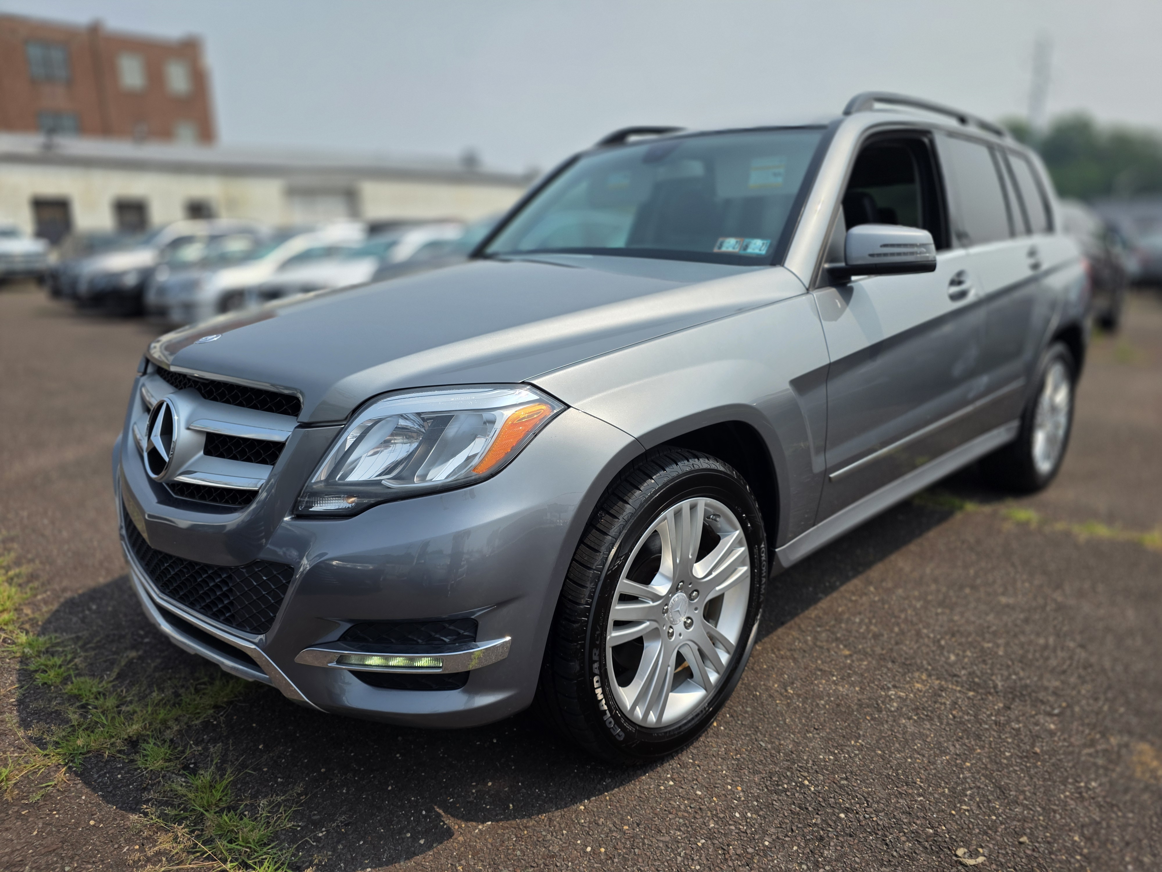 Silver 2015 Mercedes-Benz GLK SUV / Crossover All-Wheel Drive Automatic