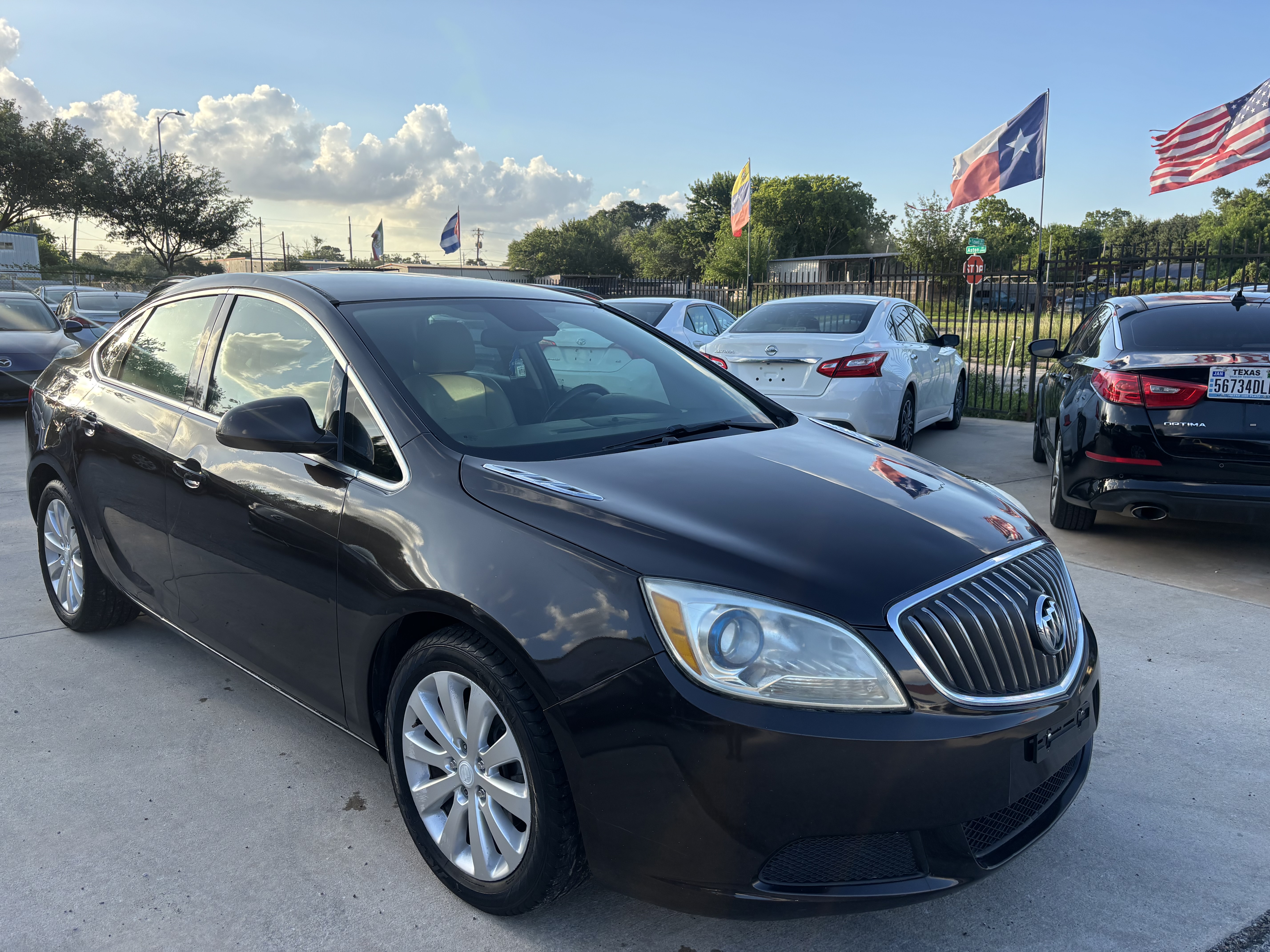 Brown 2016 Buick Verano FWD Sedan Front-Wheel Drive Automatic
