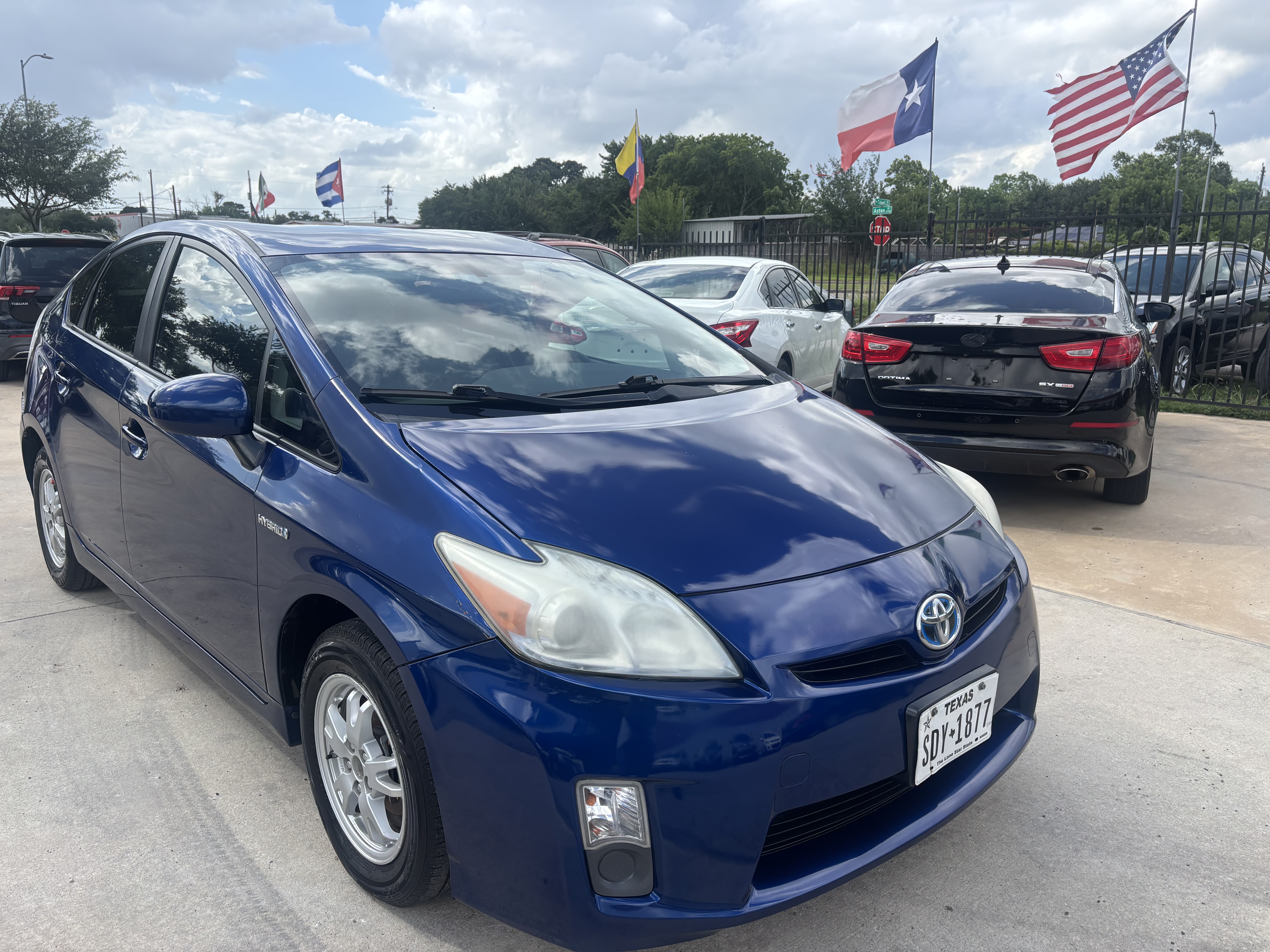 Blue 2010 Toyota Prius Two Hatchback Front-Wheel Drive Automatic