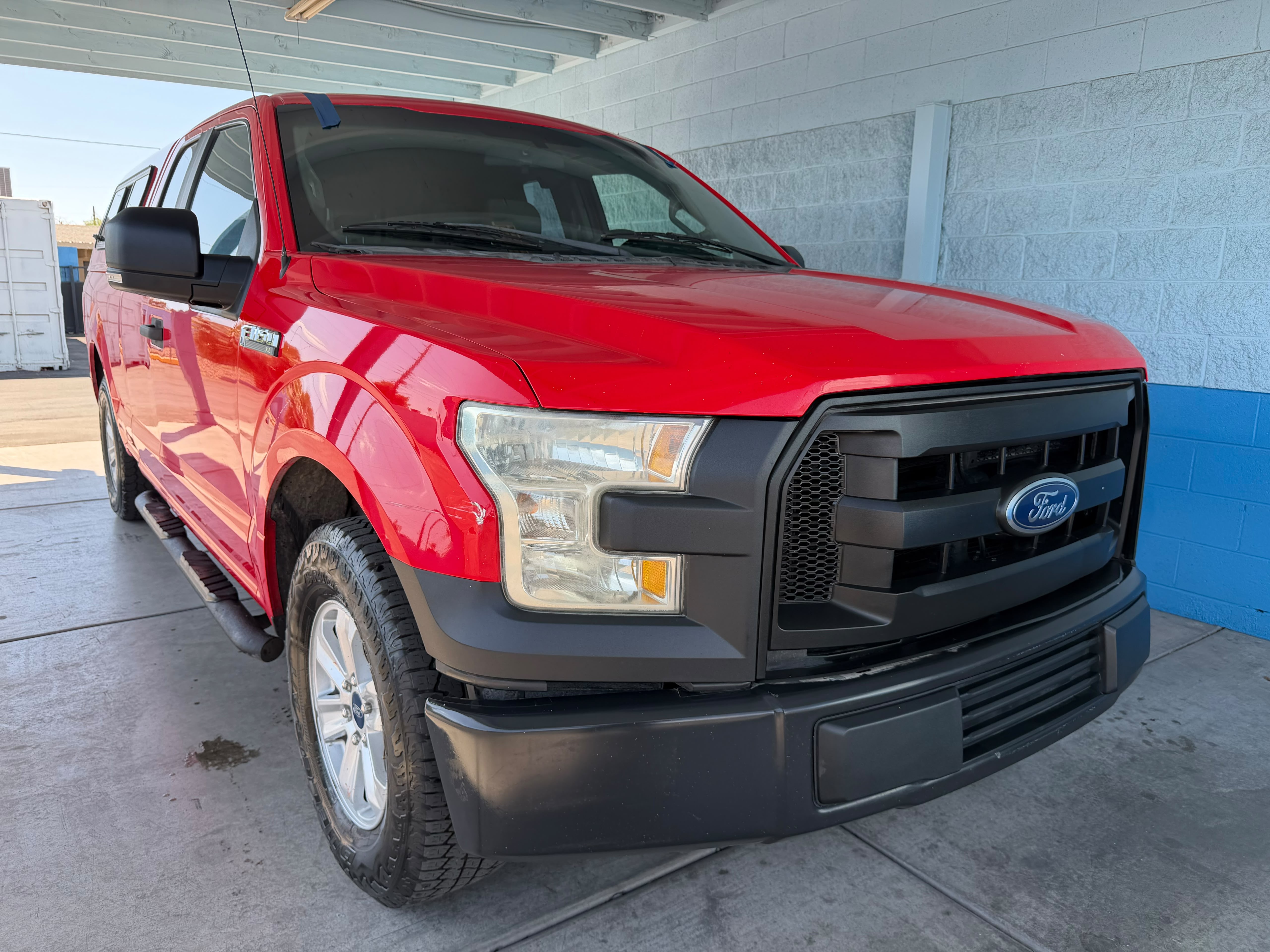 Red 2016 Ford F-150 Pickup Truck 4X2 