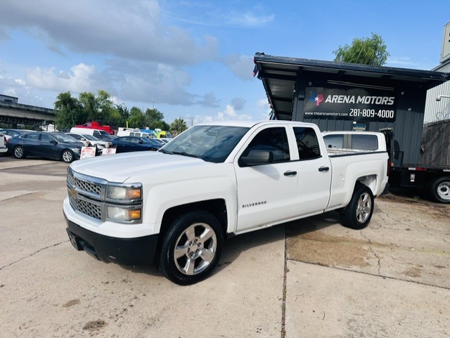 White 2014 Chevrolet Silverado 1500 Pickup Truck 4X2
