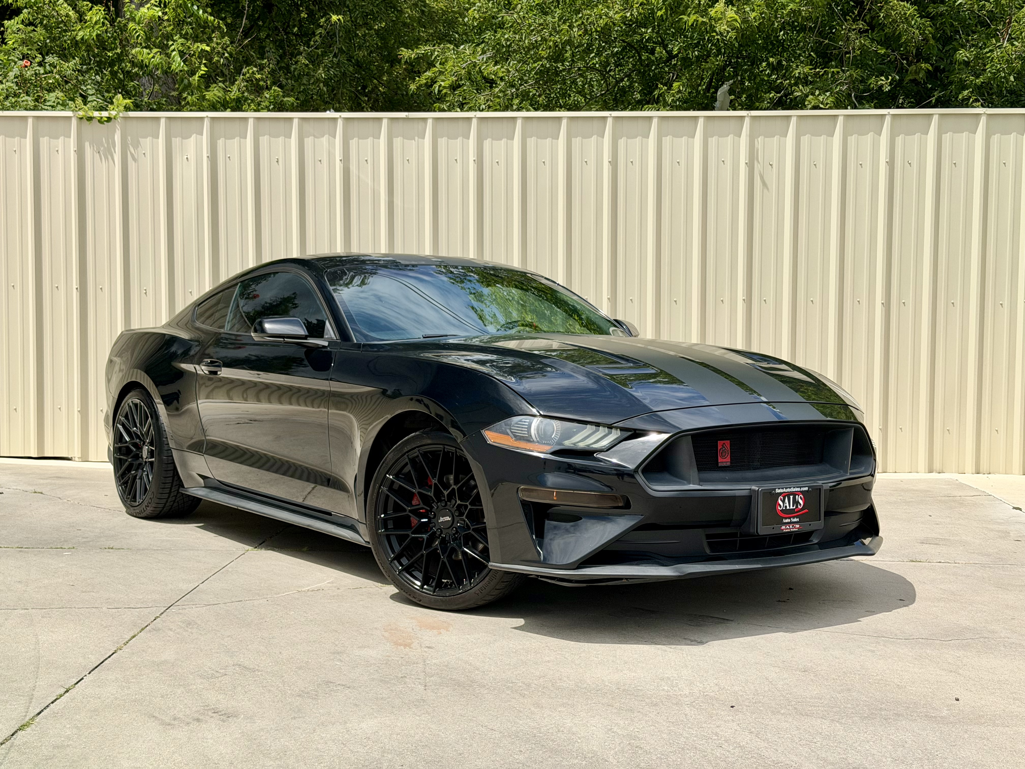 Black 2018 Ford Mustang Coupe Rear-Wheel Drive Automatic