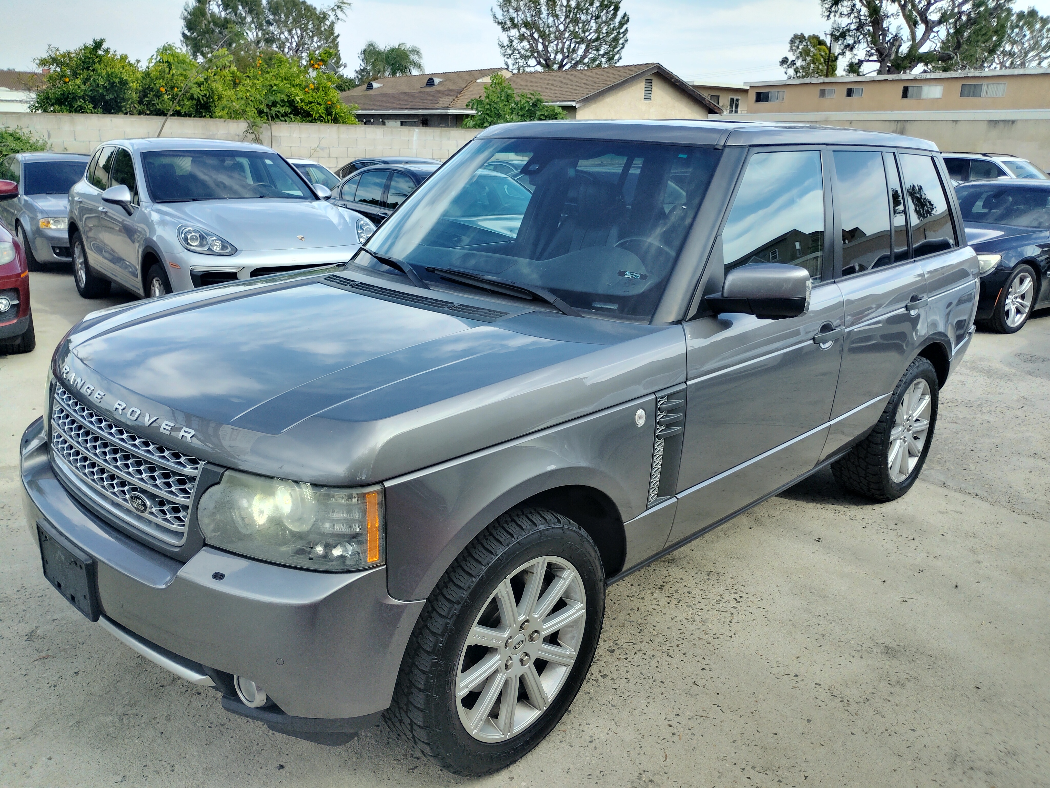 Gray 2010 Land Rover Range Rover SUV / Crossover Automatic
