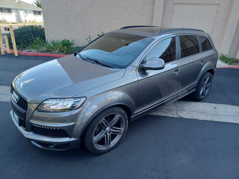 Gray 2014 Audi Q7 3.0T quattro S-Line Prestige SUV / Crossover All-Wheel Drive Automatic
