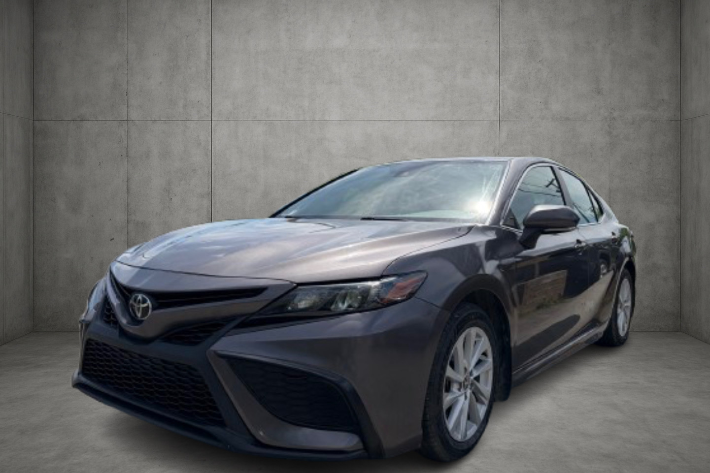 Gray 2021 Toyota Camry SE Nightshade FWD Sedan Front-Wheel Drive Automatic