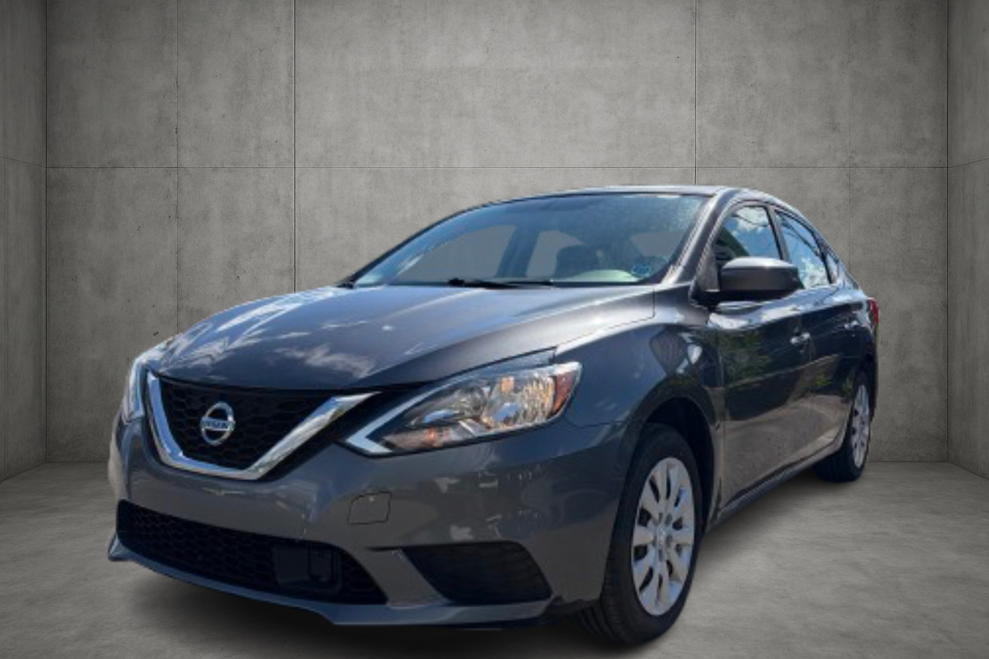Gray 2018 Nissan Sentra Sedan Front-Wheel Drive Automatic