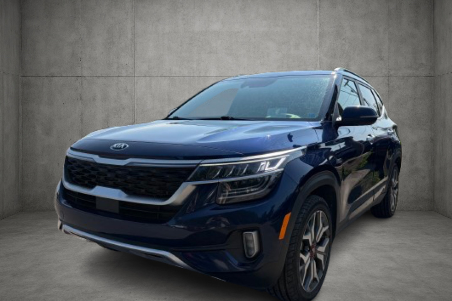 Blue 2021 Kia Seltos SUV / Crossover All-Wheel Drive Automatic