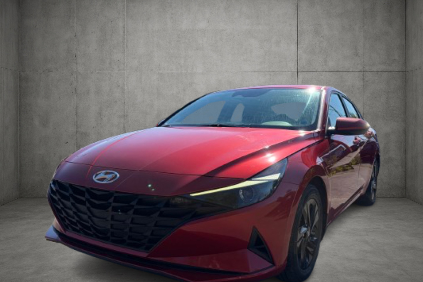 Red 2022 Hyundai Elantra Sedan Automatic