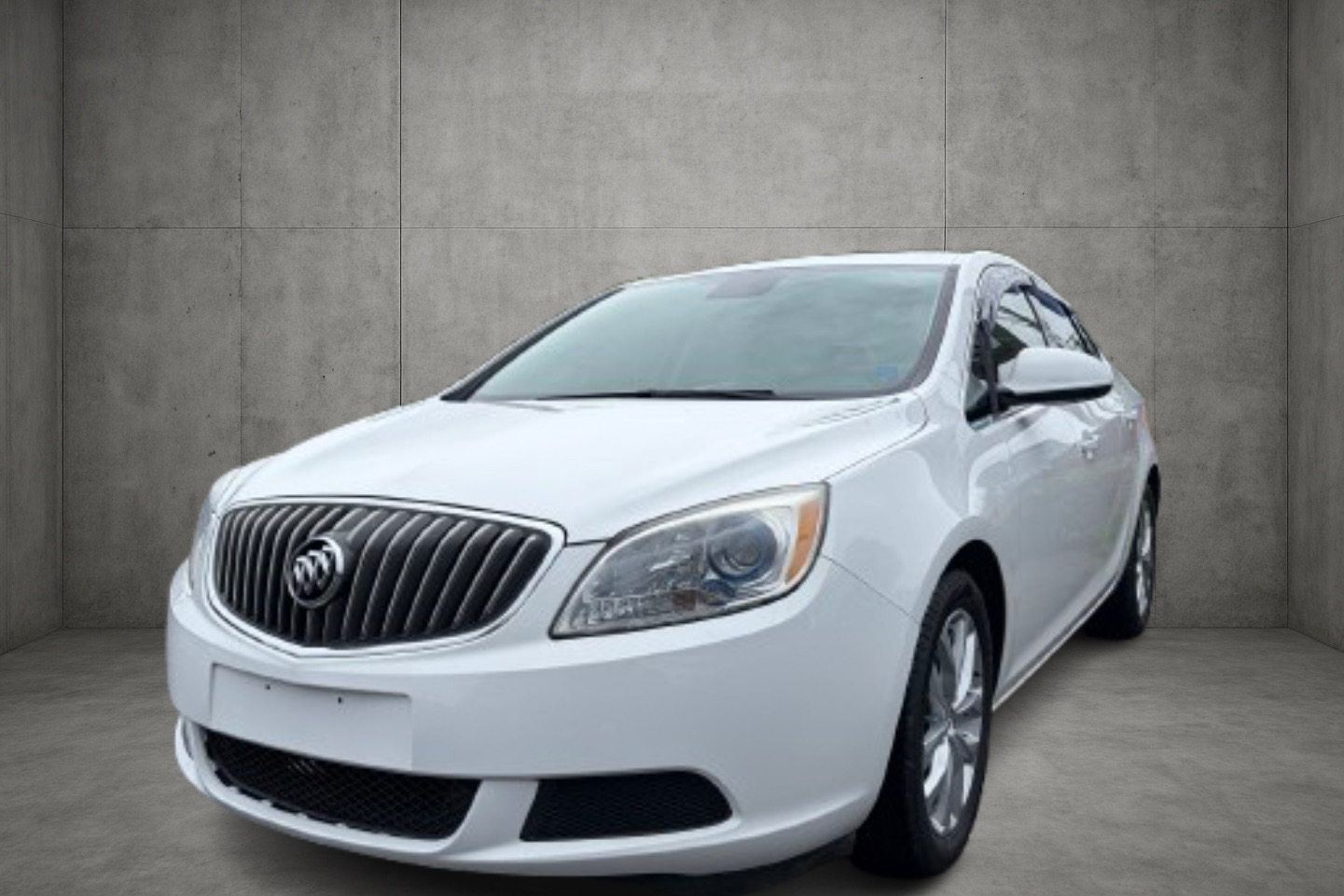 White 2017 Buick Verano Sedan Front-Wheel Drive Automatic