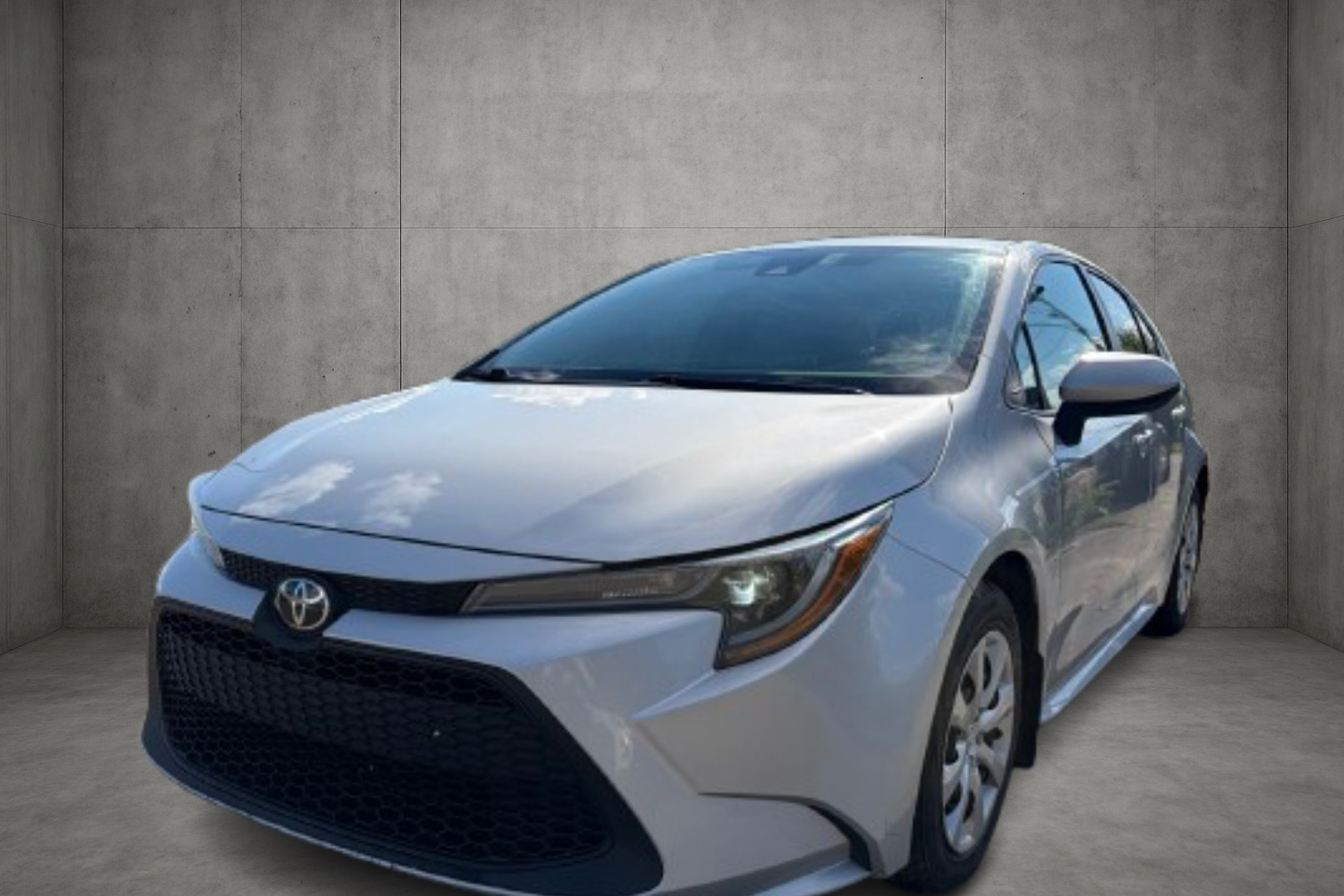 Silver 2020 Toyota Corolla Sedan Front-Wheel Drive Automatic