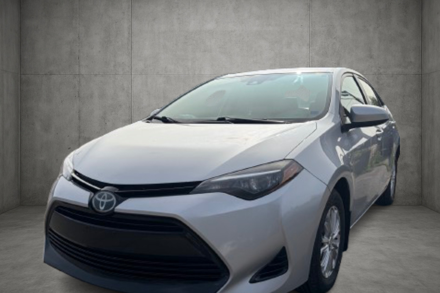 Silver 2017 Toyota Corolla Sedan Front-Wheel Drive Automatic