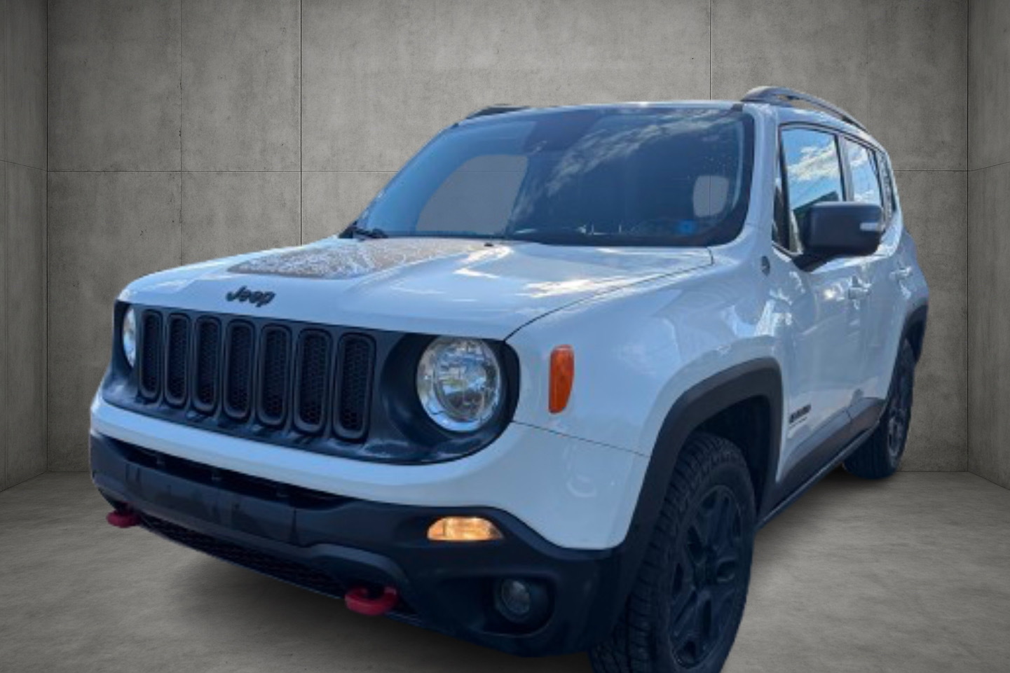 White 2017 Jeep Renegade SUV / Crossover Four-Wheel Drive Automatic