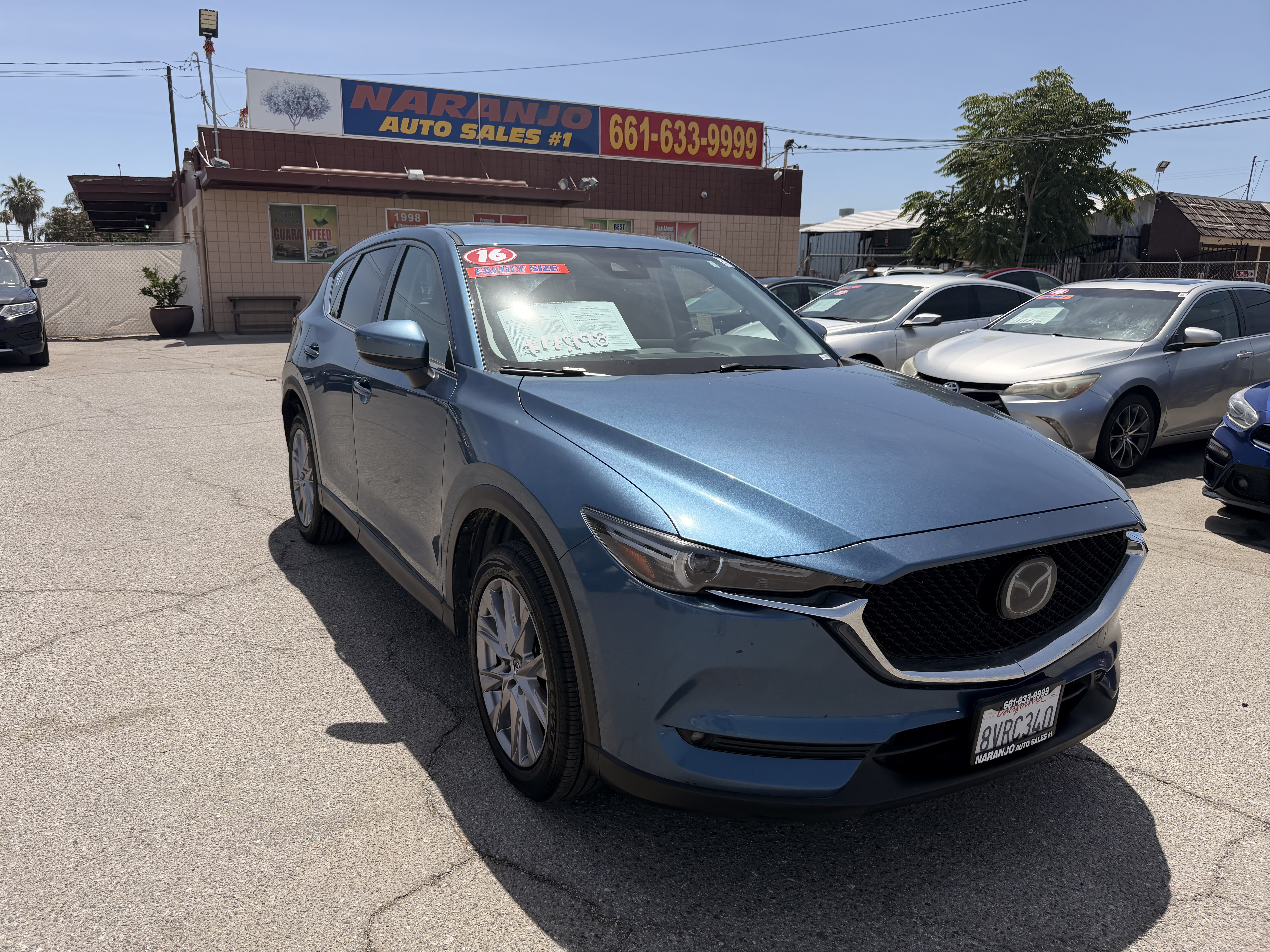 Blue 2020 Mazda CX-5 SUV / Crossover All-Wheel Drive