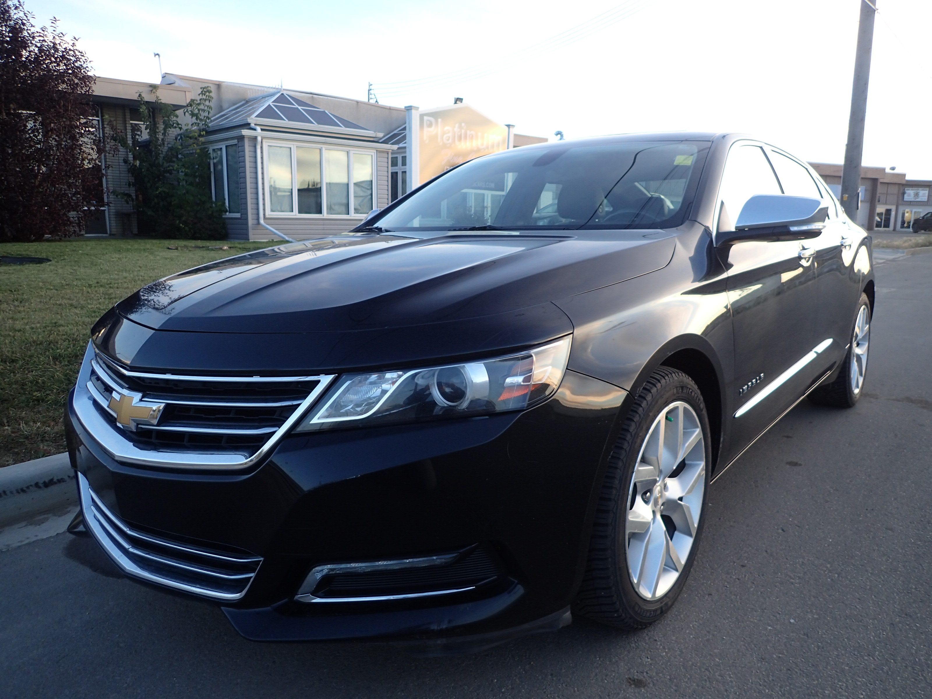 Black 2018 Chevrolet Impala Sedan Front-Wheel Drive Automatic
