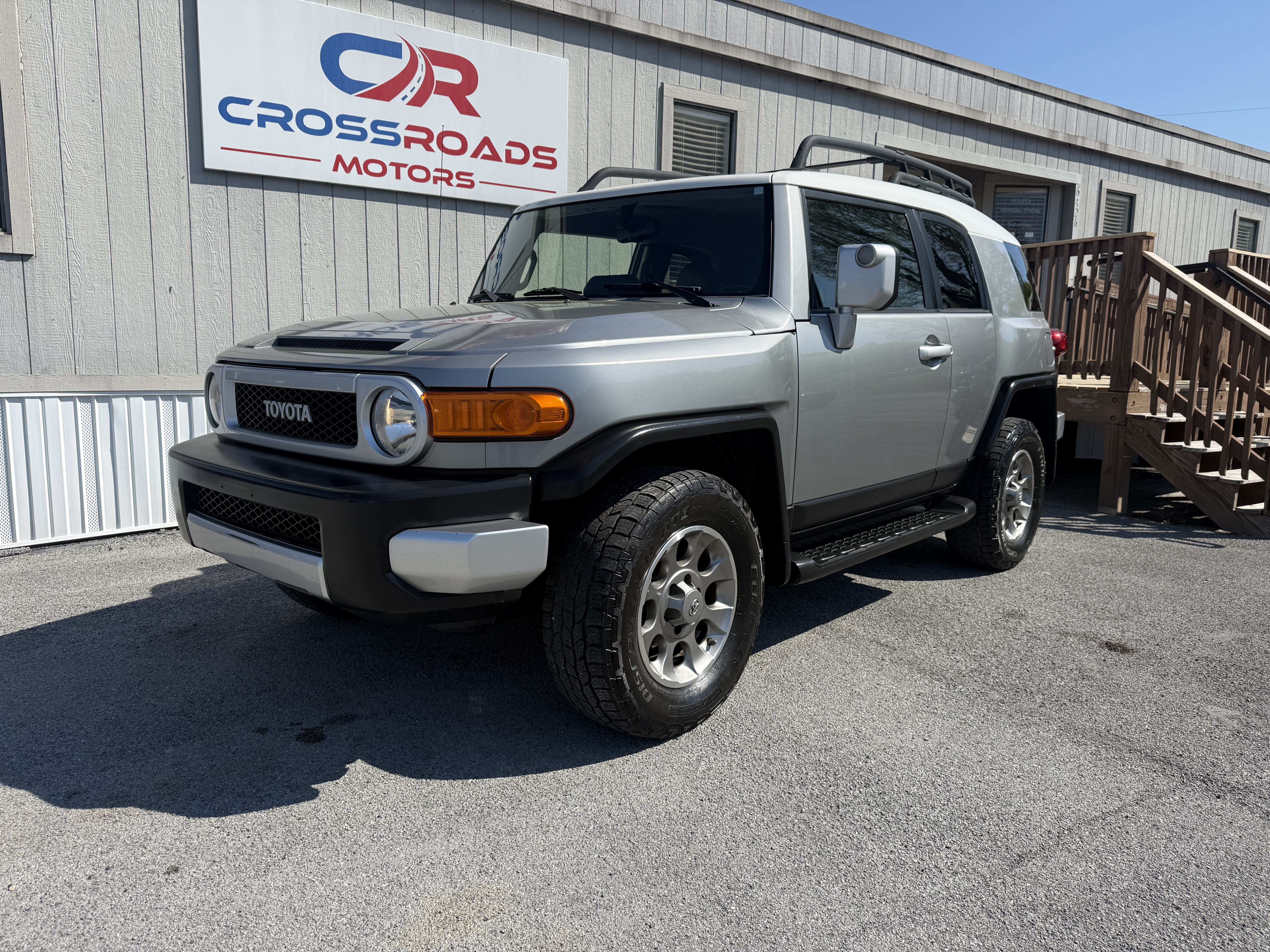 Gray 2012 Toyota FJ Cruiser 4WD SUV / Crossover Four-Wheel Drive Automatic