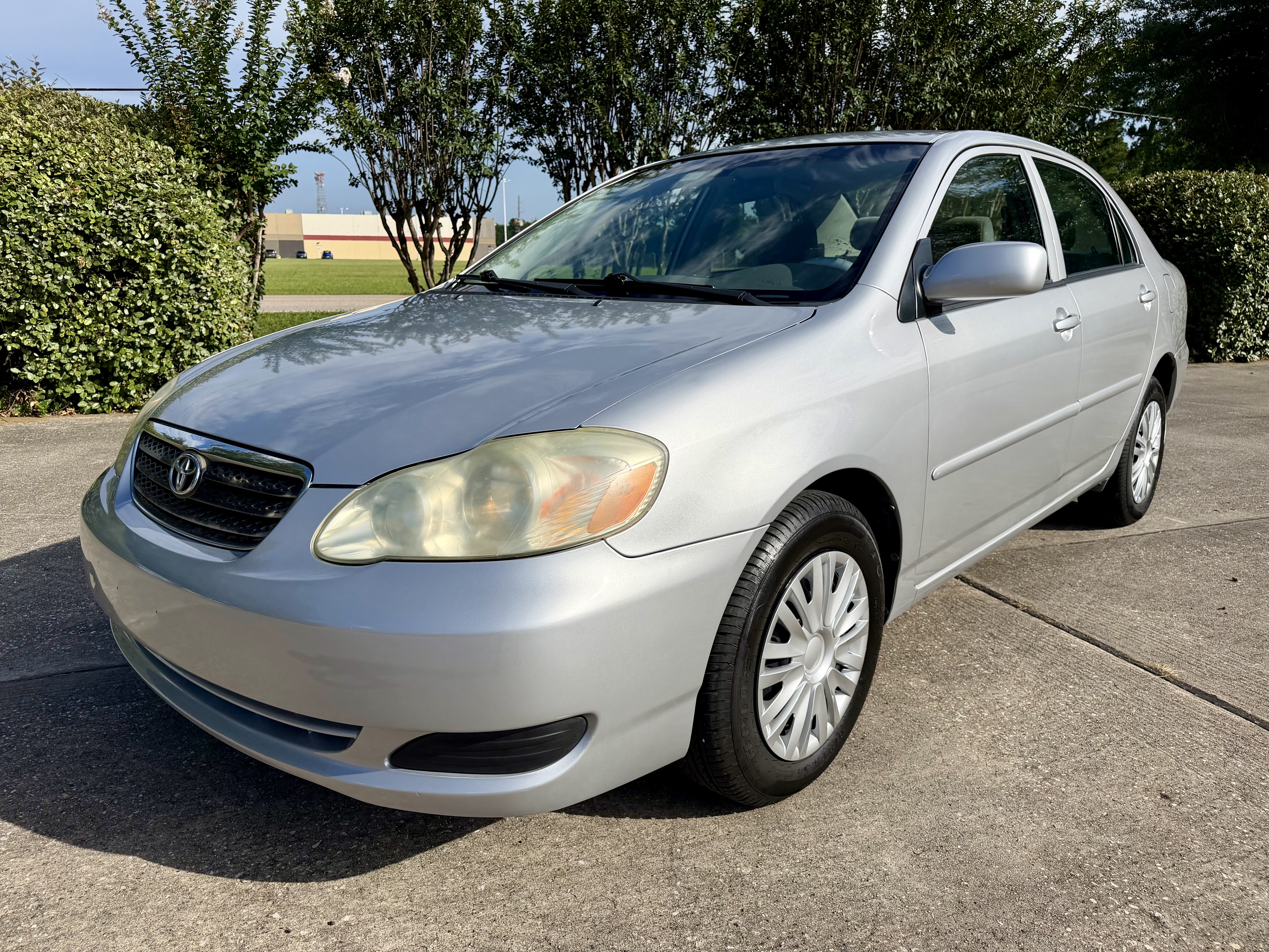 Silver 2006 Toyota Corolla CE Sedan Front-Wheel Drive Automatic