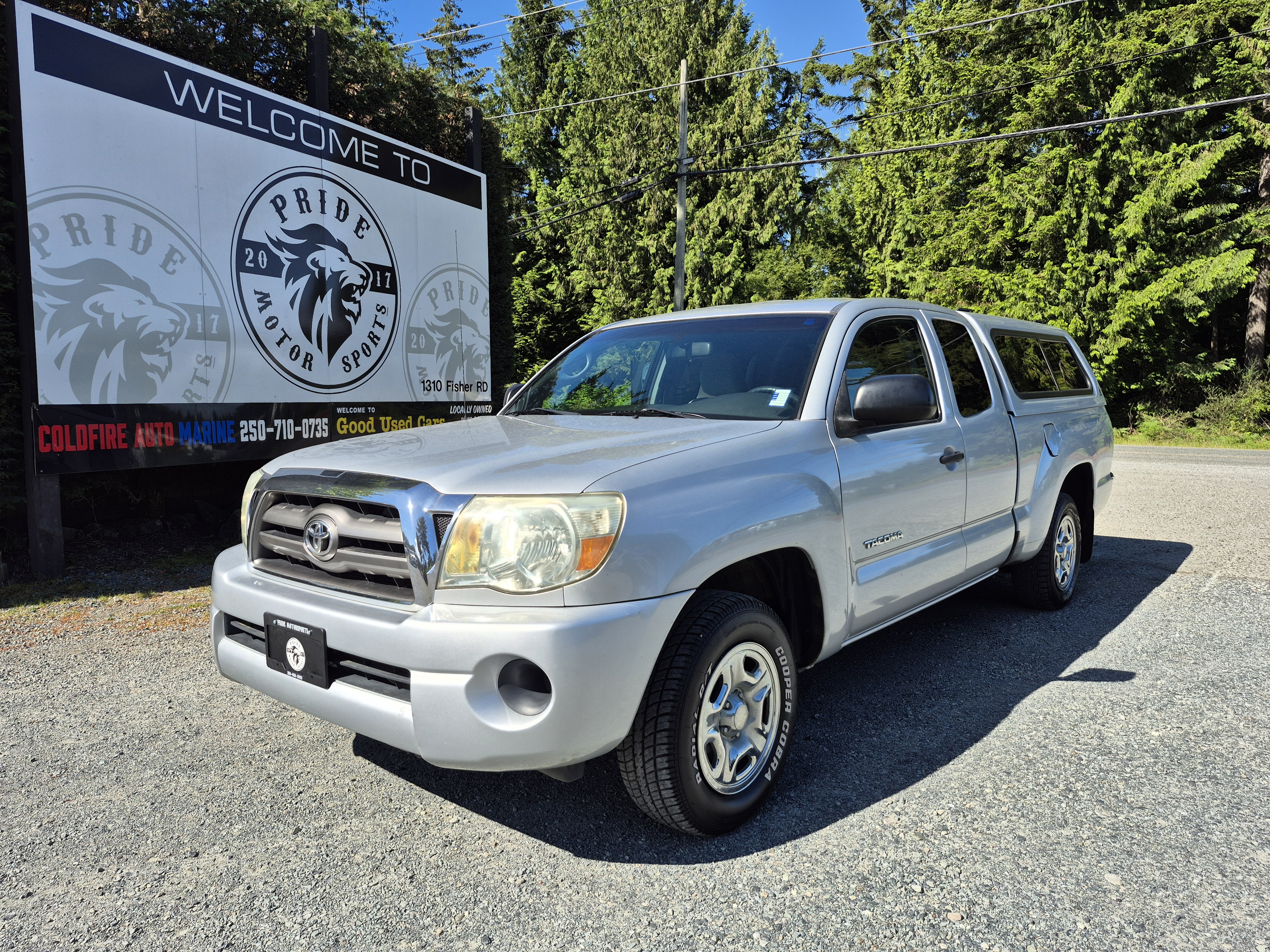 Gray 2009 Toyota Tacoma Pickup Truck 4X2 Manual