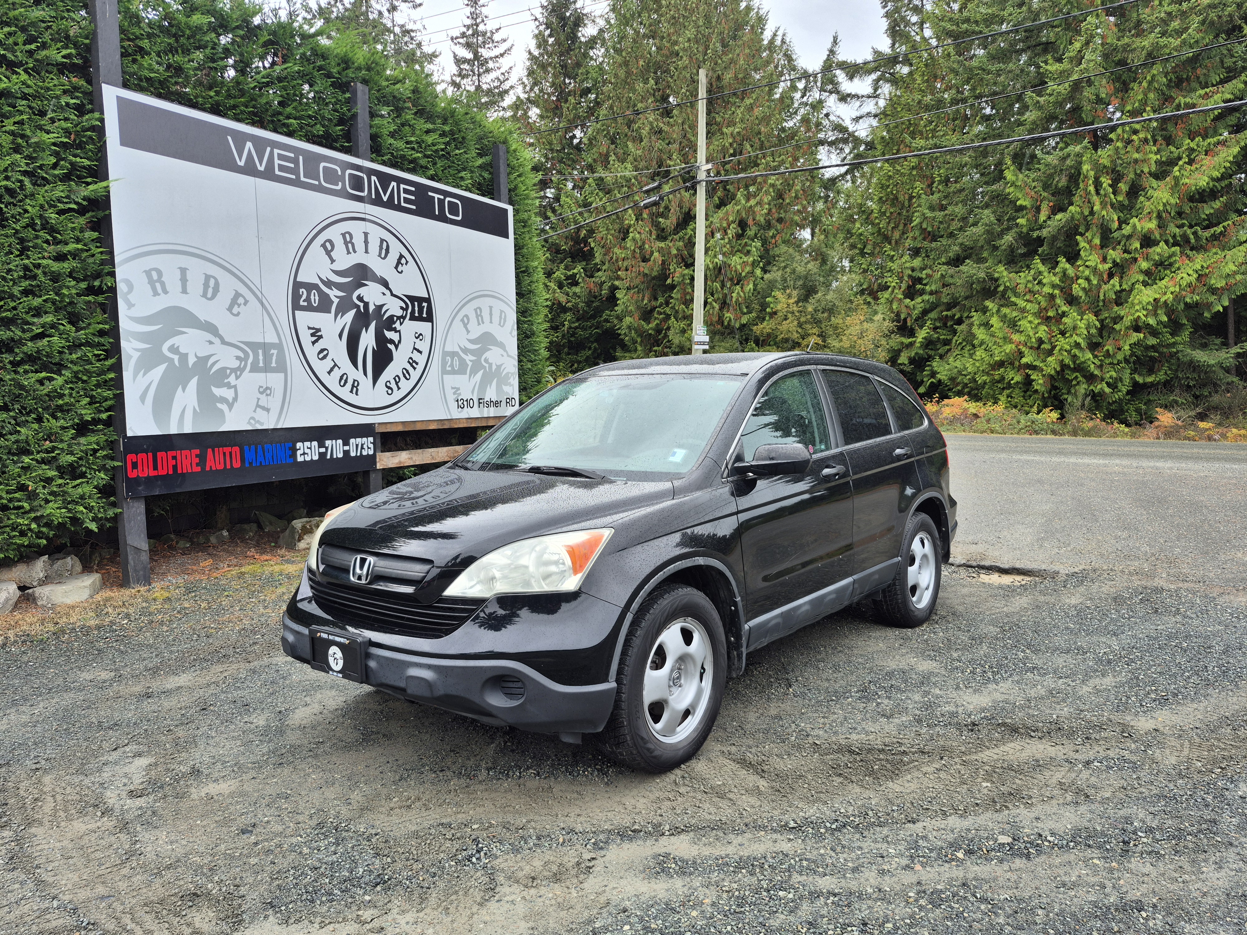 Black 2008 Honda CR-V SUV / Crossover Front-Wheel Drive Automatic
