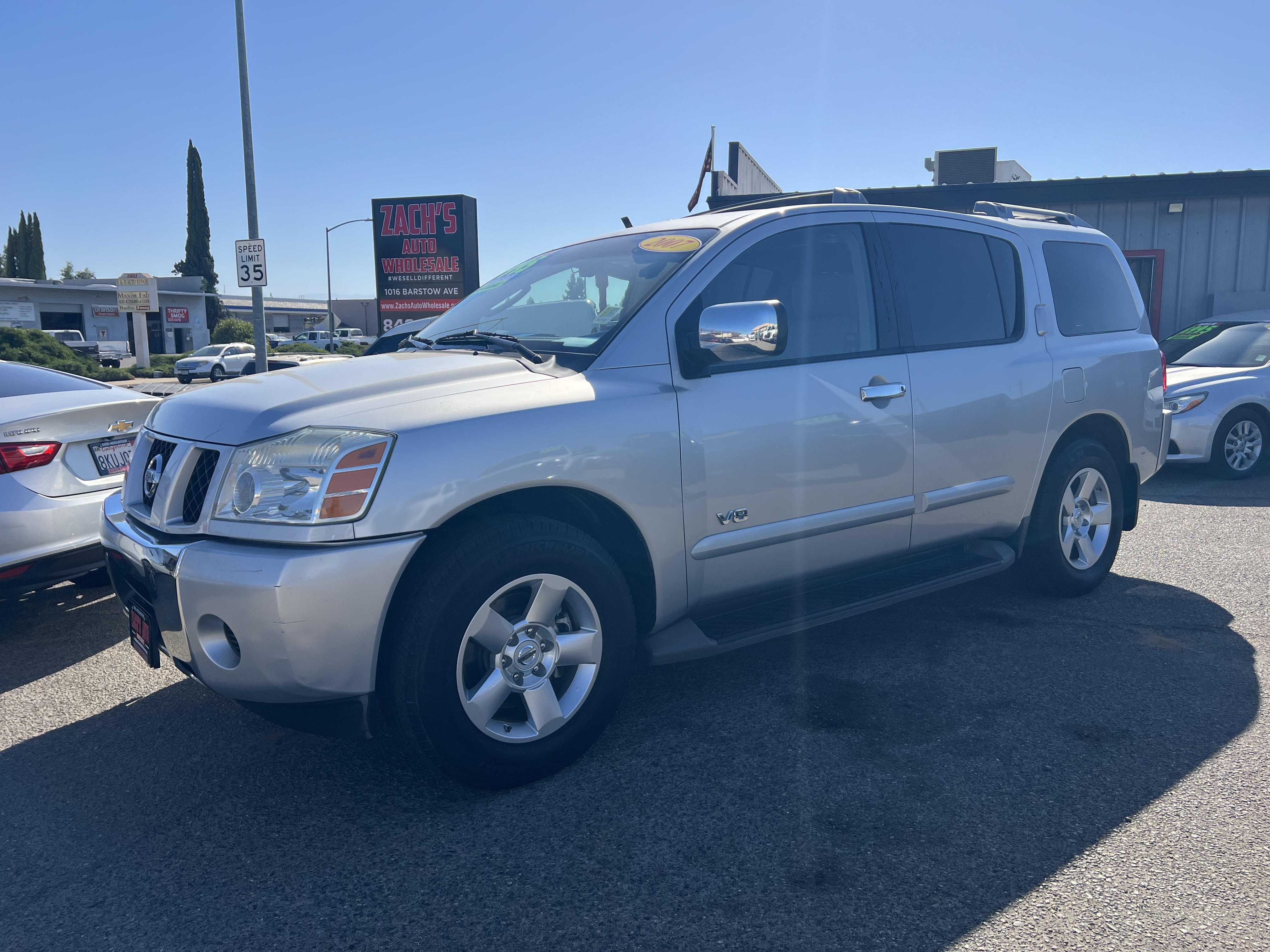 Silver 2007 Nissan Armada SUV / Crossover Rear-Wheel Drive